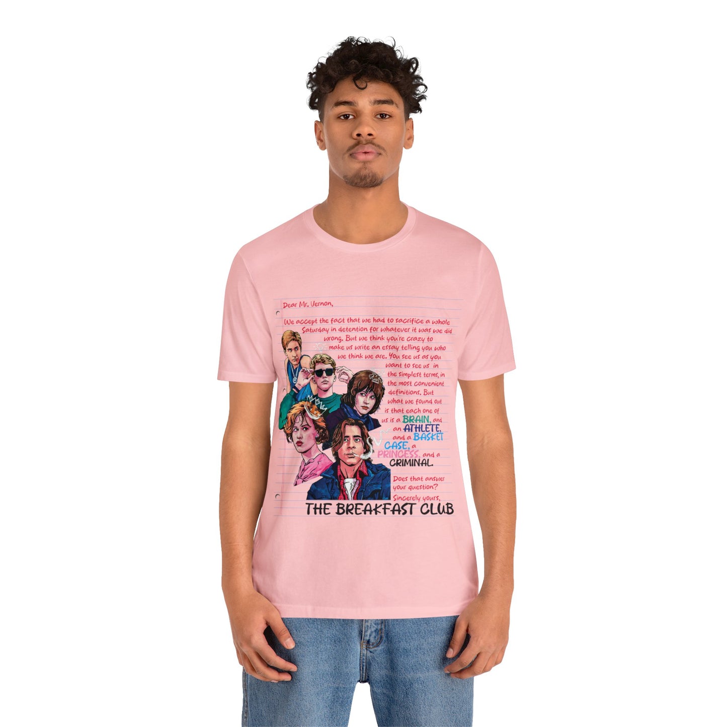 The Breakfast Club Movie - The Breakfast Club Shirt - Retro Teen Movie - The Breakfast Club Movie TShirt - 80s Teen Movie TShirt