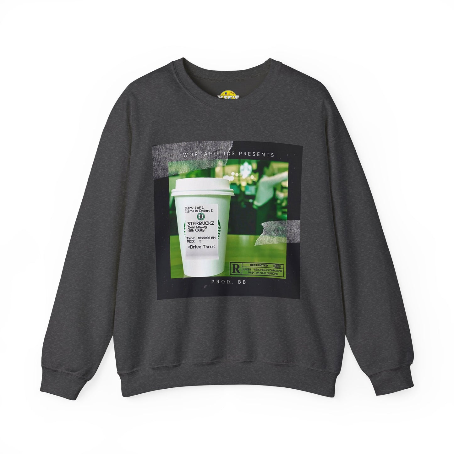 Dom Wavey Starbuckz Album Cover Sweatshirt