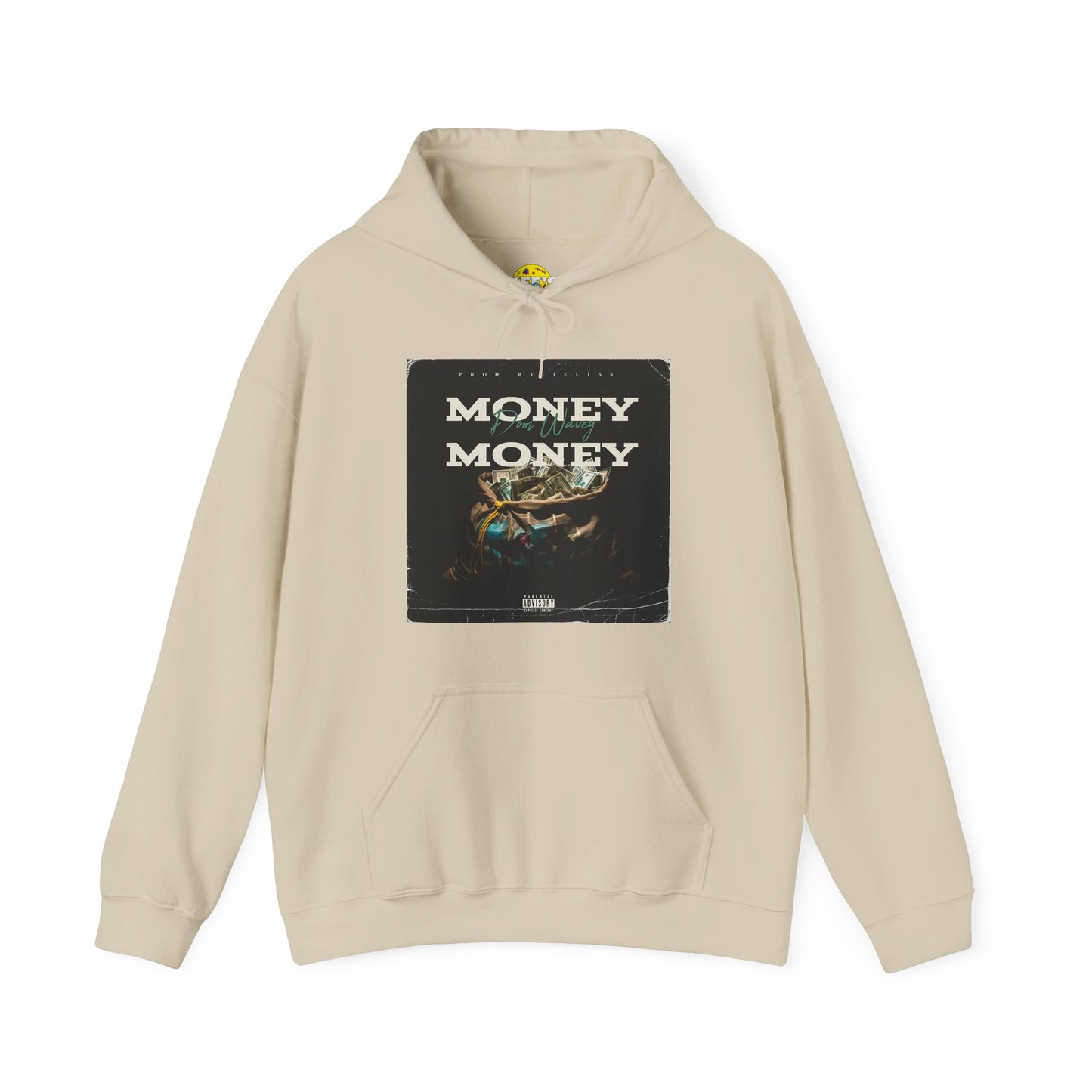 Dom Wavey Money Money Cover Art Hooded Sweatshirt