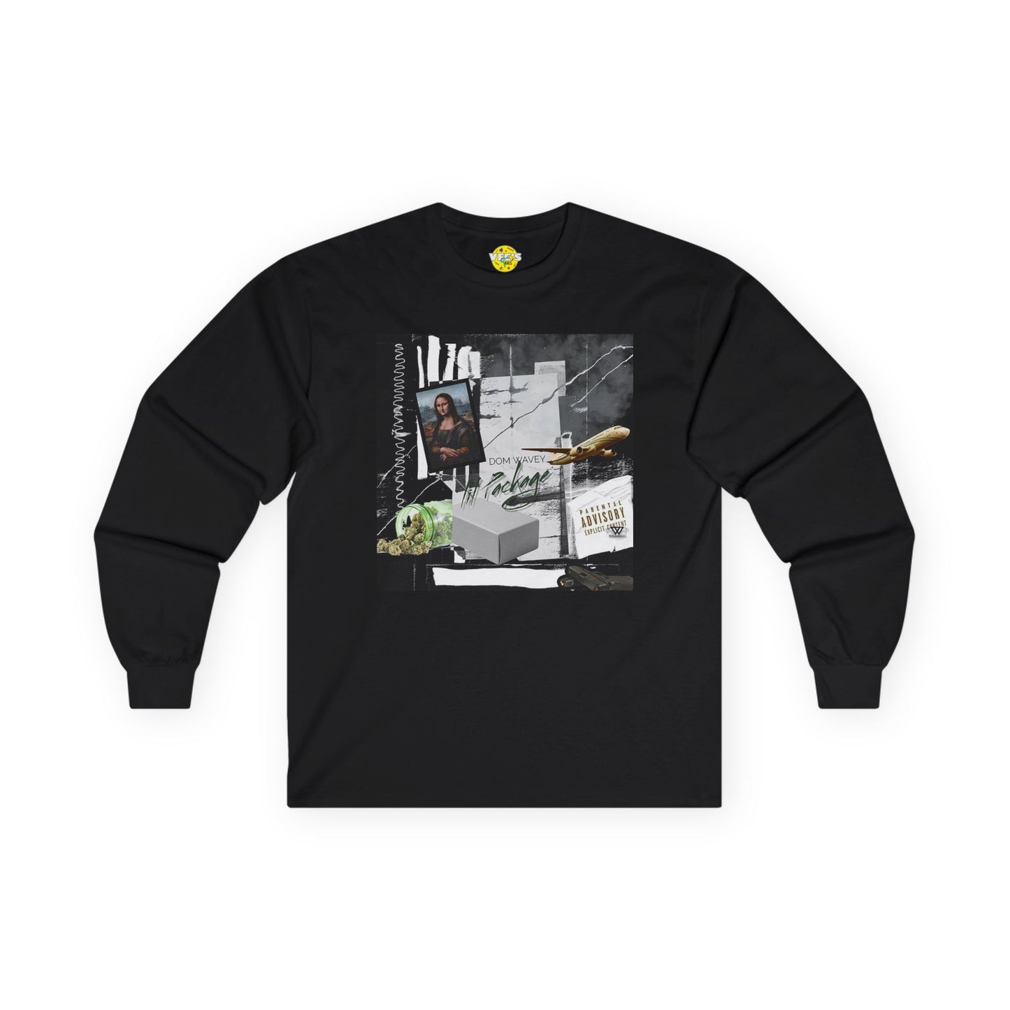 Dom Wavey Lil Package Album Cover long sleeve T-shirt