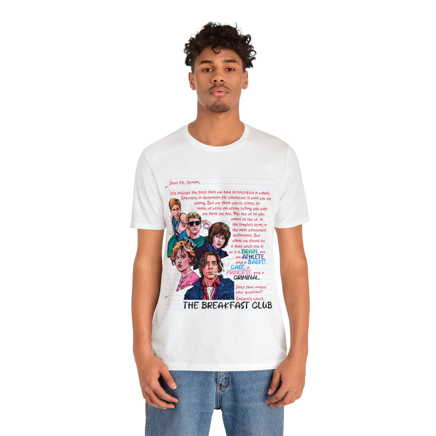 The Breakfast Club Movie - The Breakfast Club Shirt - Retro Teen Movie - The Breakfast Club Movie TShirt - 80s Teen Movie TShirt