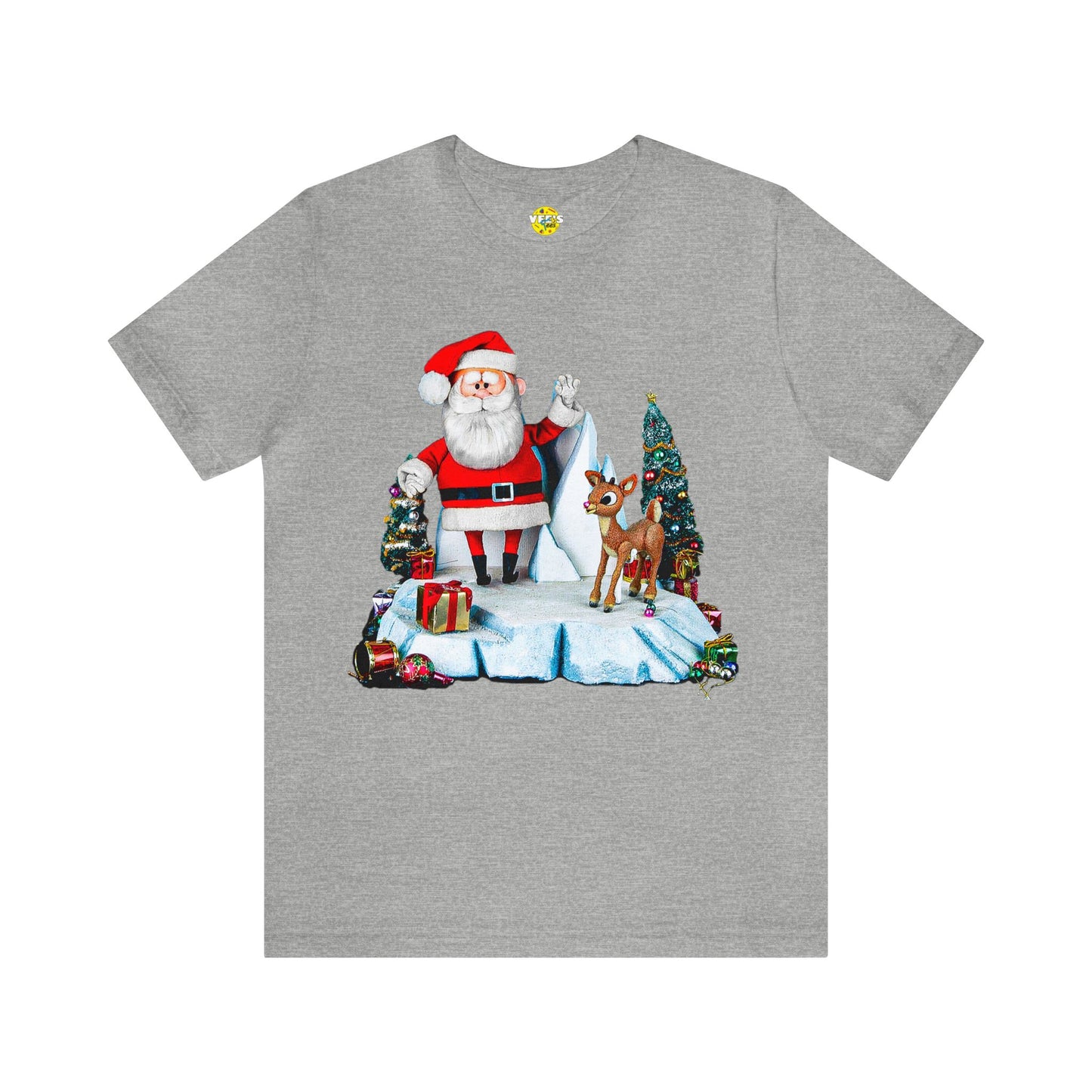 Christmas Cartoon Tshirt - Rudolph Christmas Shirt - Rudolph Santa Tshirt - Christmas Movie Shirt - Rudolph the Red Nosed Reindeer Tshirt