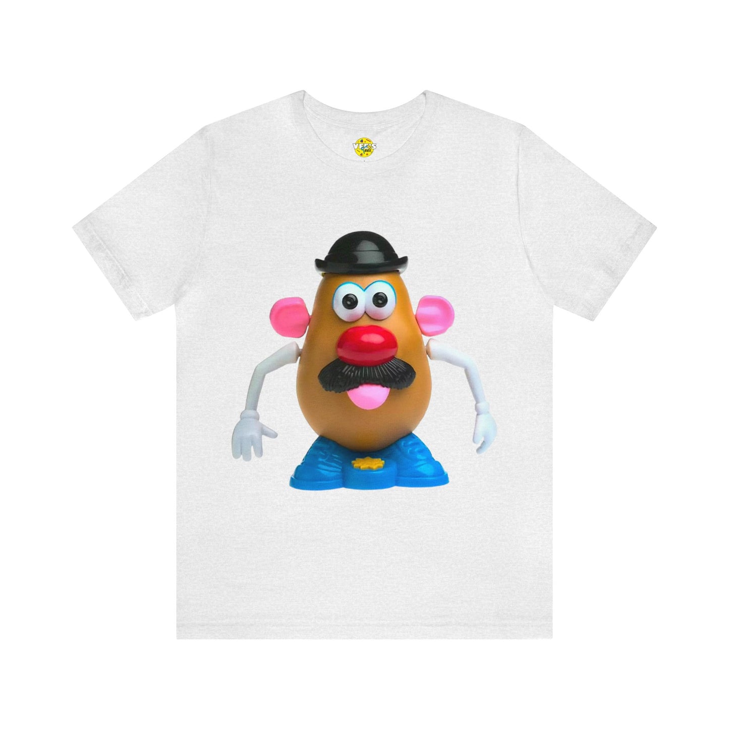 Classic Mr. Potato Head Retro Tee - Vintage Nostalgic Retro Iconic Childhood Character Shirt - Valentines Day Couple Toy Enthusiast Tshirt