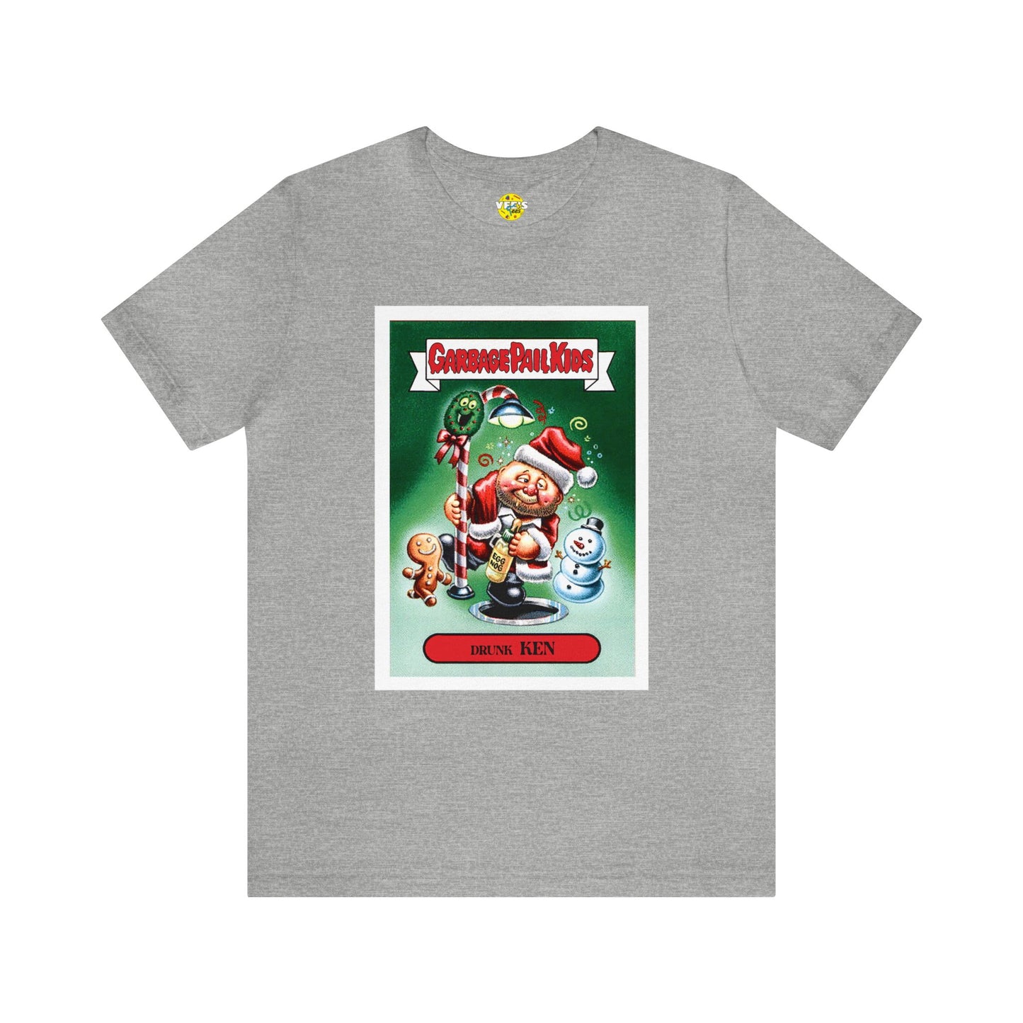 Garbage Pail Kids tshirt - Christmas Garbage Pail Kids tshirt - Drunk Ken Garbage Pail Kids tshirt - Garbage Pail Kid Drunk Ken tshirt