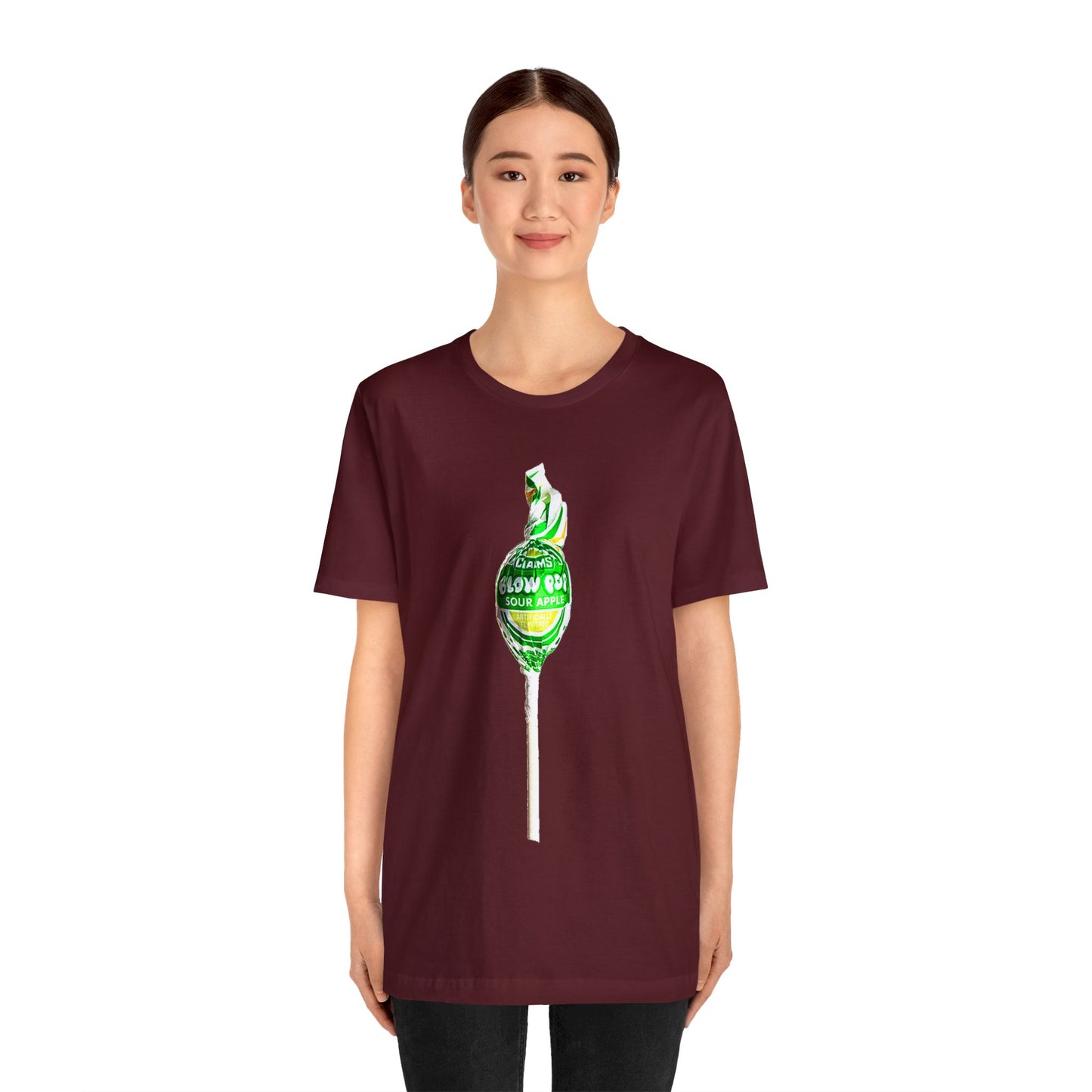 Sour Apple Blow Pop inspired T-Shirt - Vintage Candy Tee