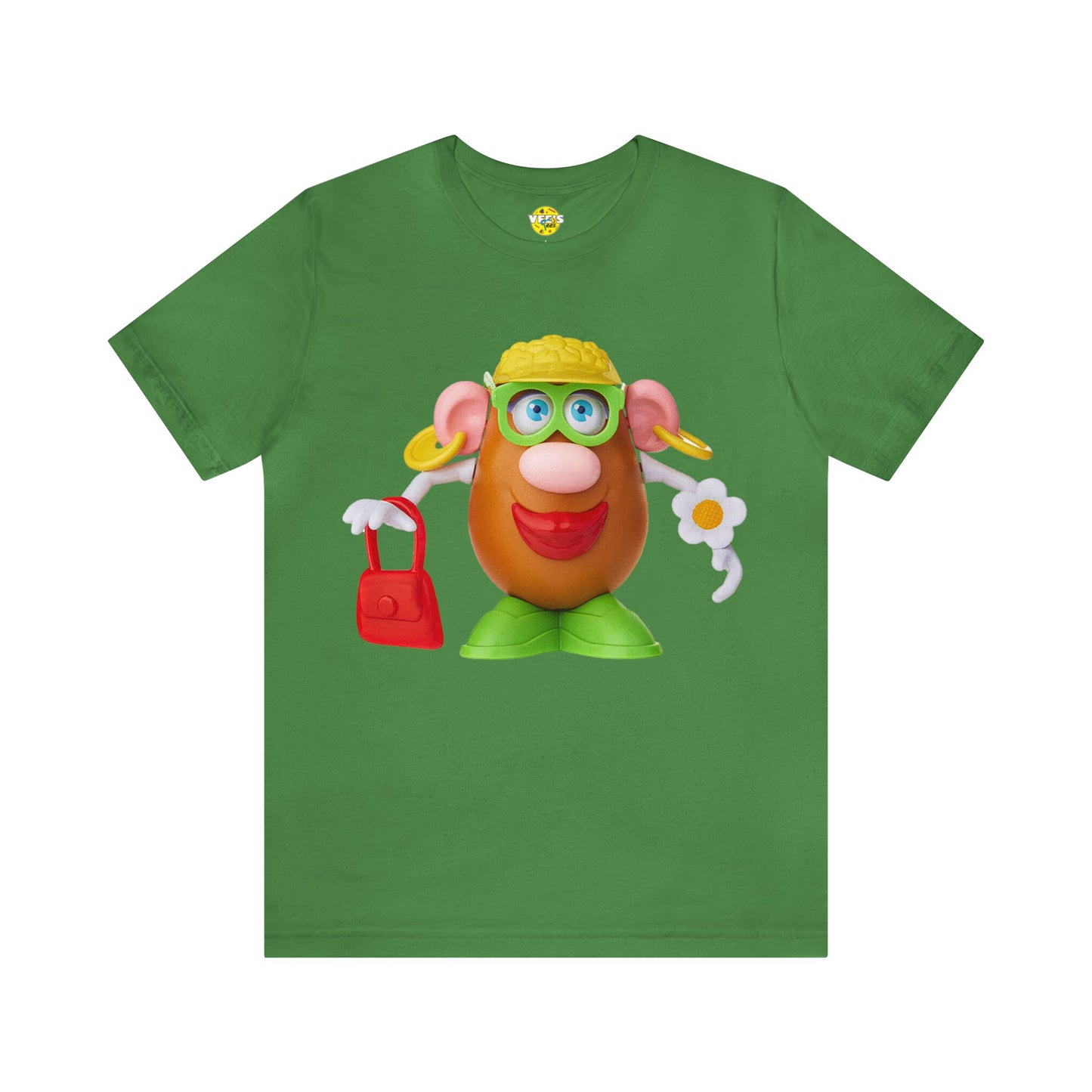 Classic Mrs. Potato Head Retro Tee - Vintage Nostalgic Retro Iconic Childhood Character Shirt - Valentines Day Couple Toy Enthusiast Tshirt