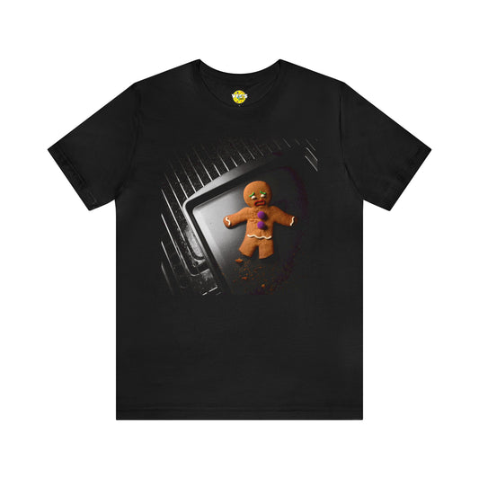 Scary gingerbread man tshirt - Horror gingerbread man tshirt - Scary gingerbread man holiday tshirt - Christmas gingerbread man horror tee