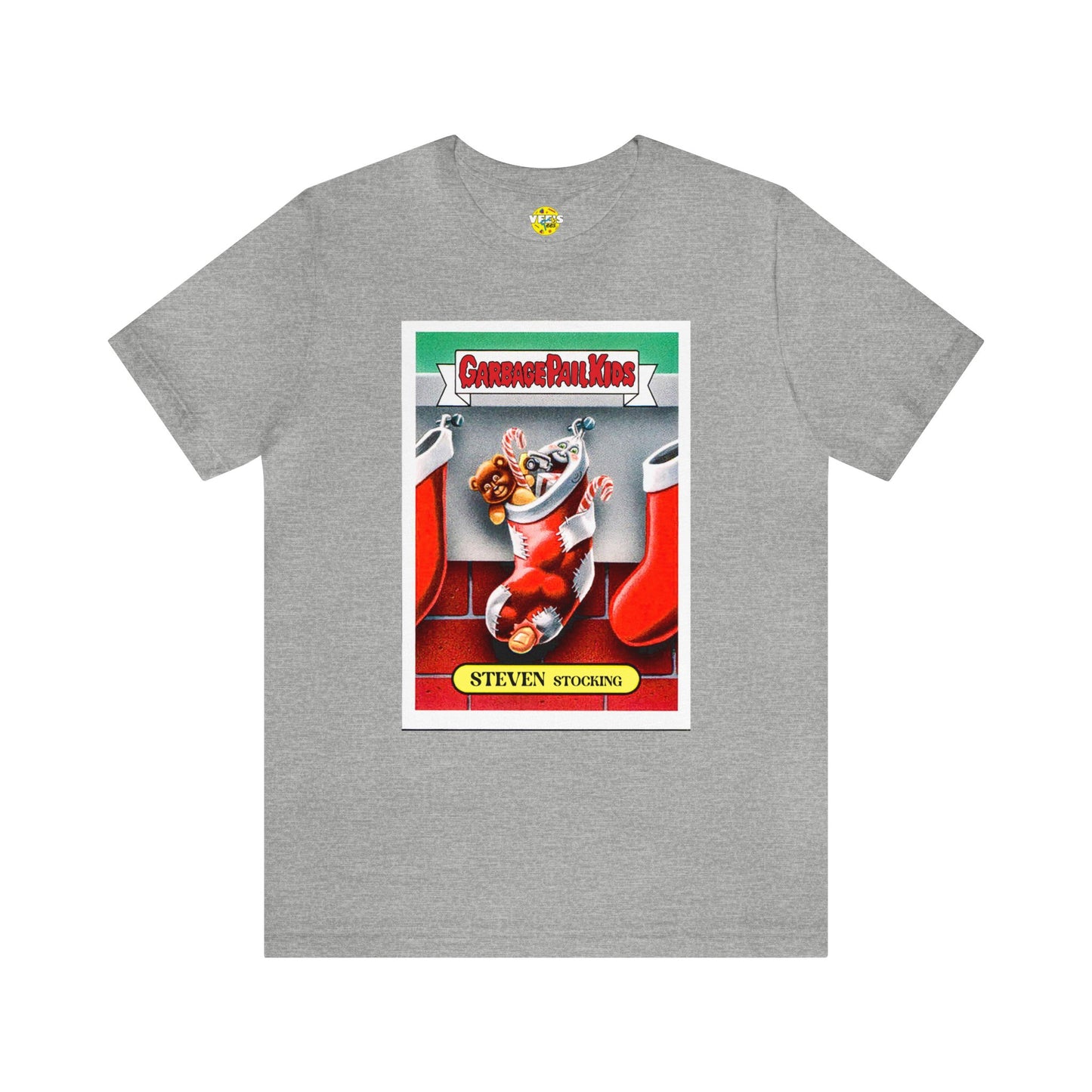 Garbage Pail Kids Tshirt - Christmas Garbage Pail Kids Tshirt - Holiday GPK tshirt - Stephen Stocking Garbage Pail Kids