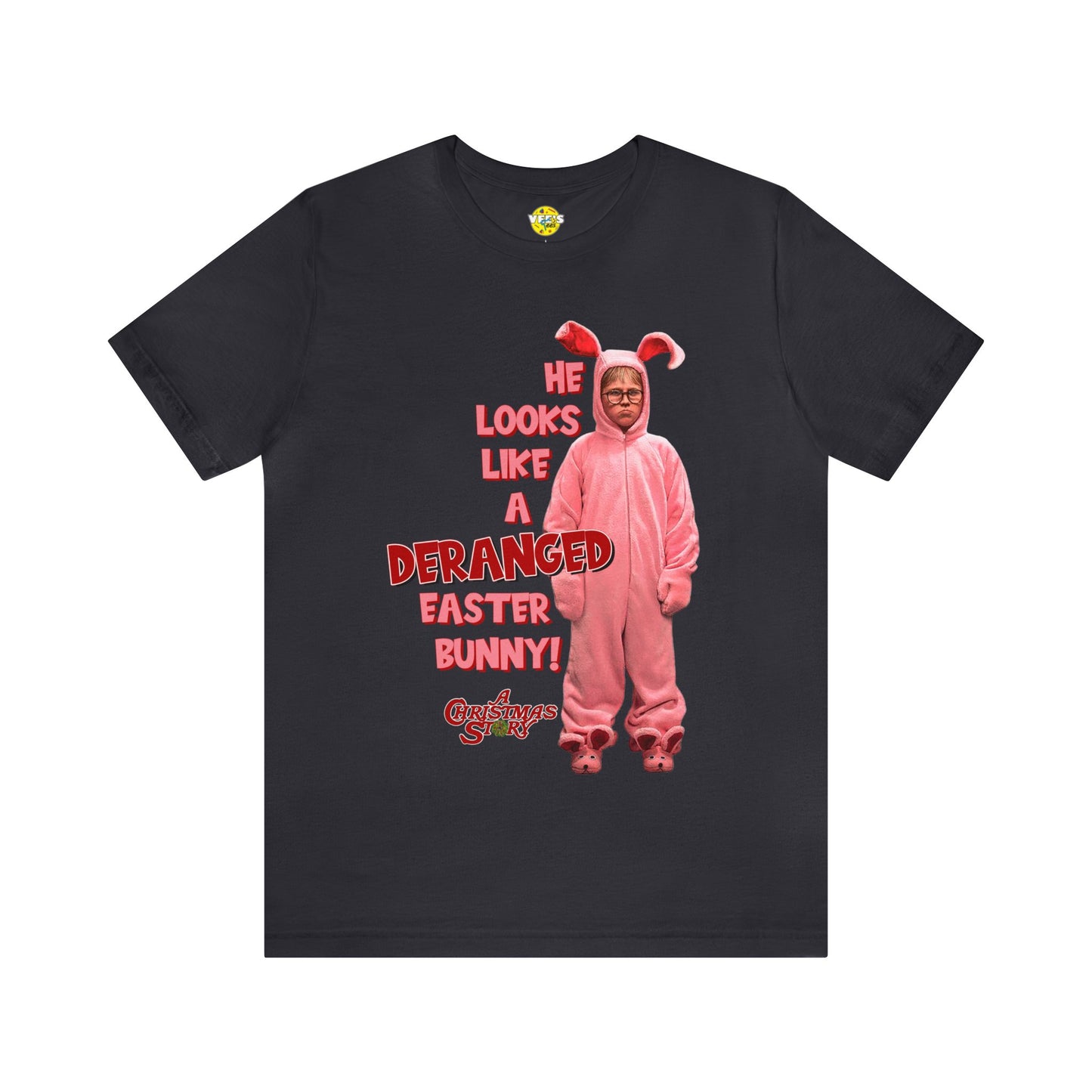 A Christmas Story Bunny Pajamas - A Christmas Story Ralphie Bunny tshirt - Deranged Easter Bunny - Deranged Easter Bunny a Christmas Story