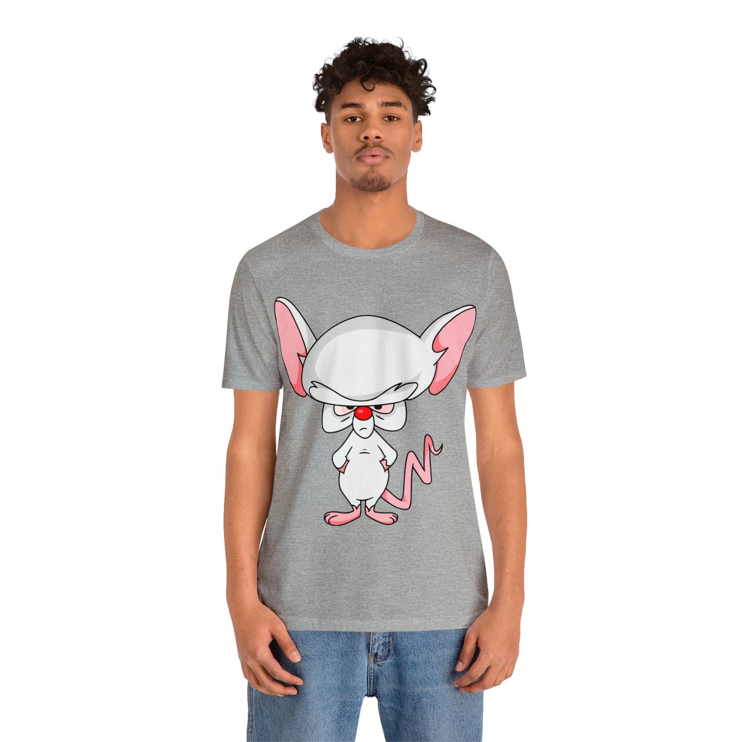 Pinky & The Brain Graphic Tee - Classic Nostalgic Vintage Cartoon Graphic Tshirt - Valentines Day Animated Series Companion Shirt