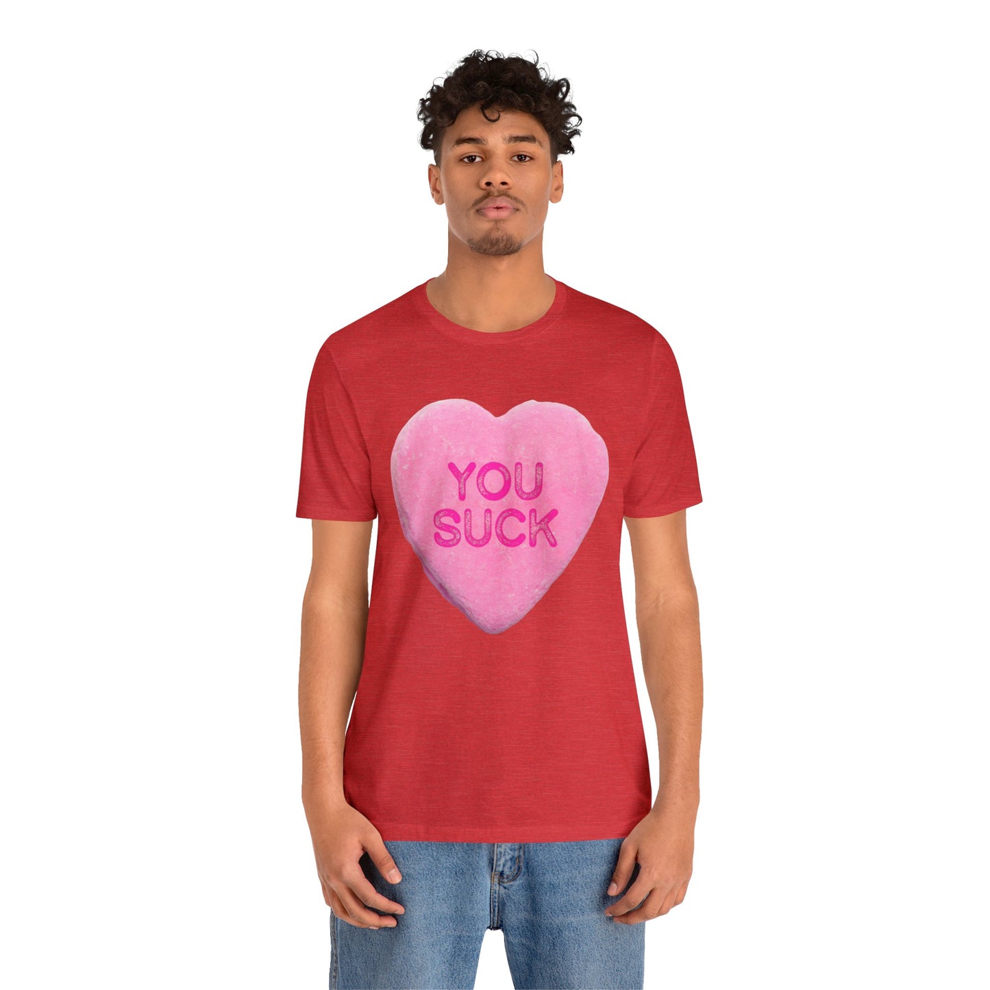 Funny Valentines Day Candy Shirt - Funny Candy Hearts Tshirt - Anti-Valentines Conversation Hearts TShirt - Anti-Valentines Day Candy Hearts