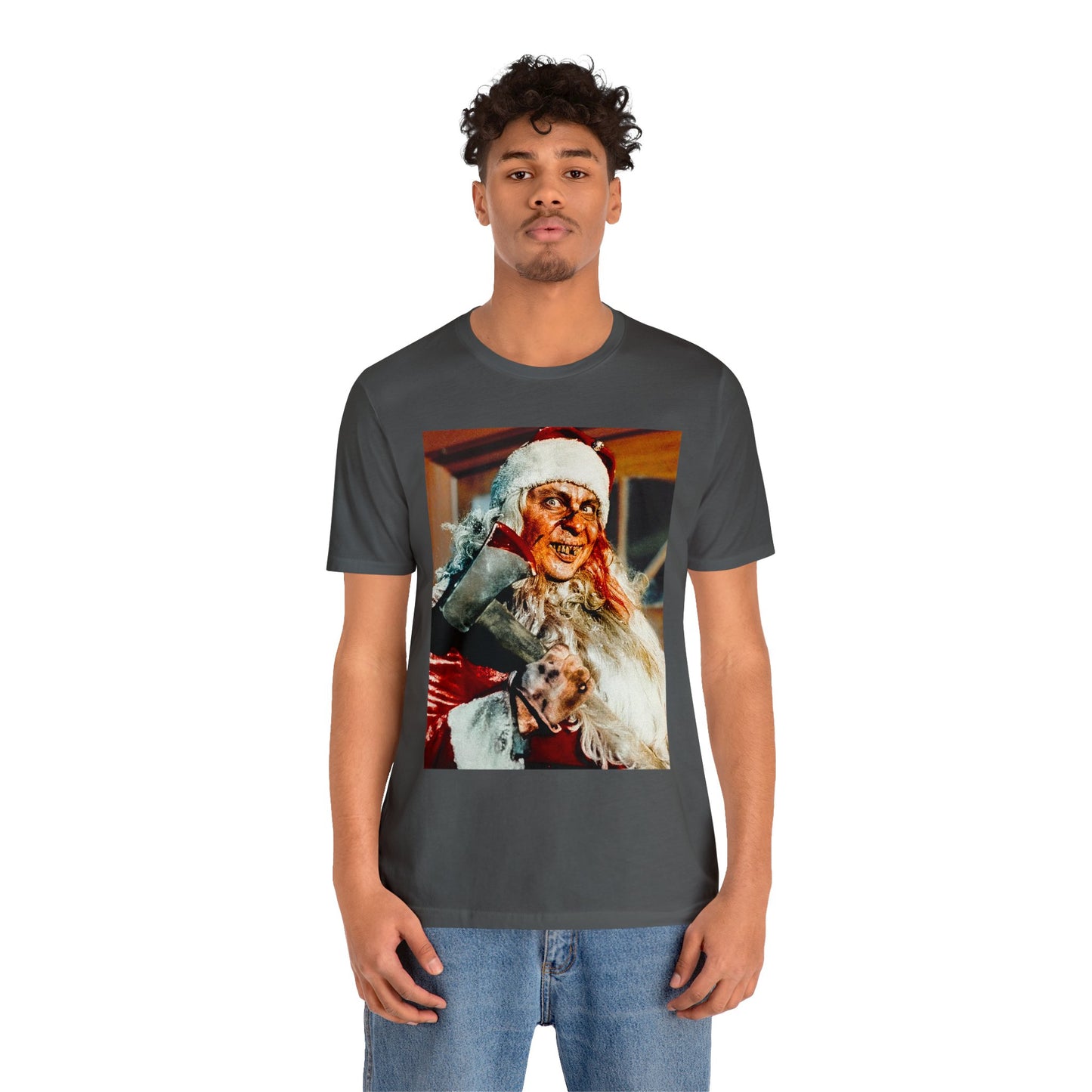 Santa Claus Tales from the Crypt Short Sleeve T-Shirt - Retro Christmas Tee