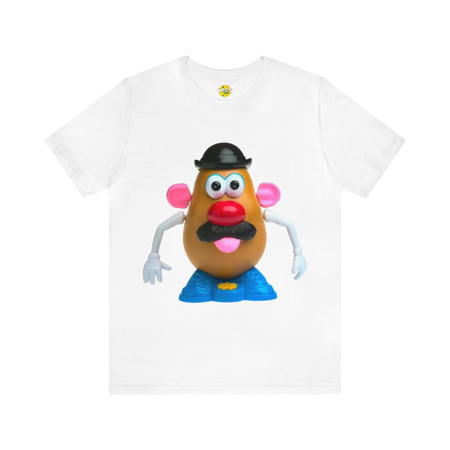 Classic Mr. Potato Head Retro Tee - Vintage Nostalgic Retro Iconic Childhood Character Shirt - Valentines Day Couple Toy Enthusiast Tshirt