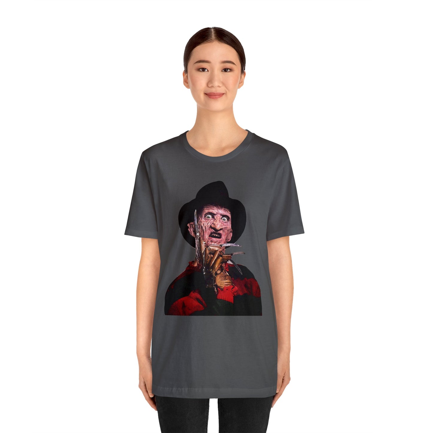 Halloween Freddy Krueger Short Sleeve T-Shirt - Horror Icon Tee, Nightmare on Elm Street Graphic Shirt