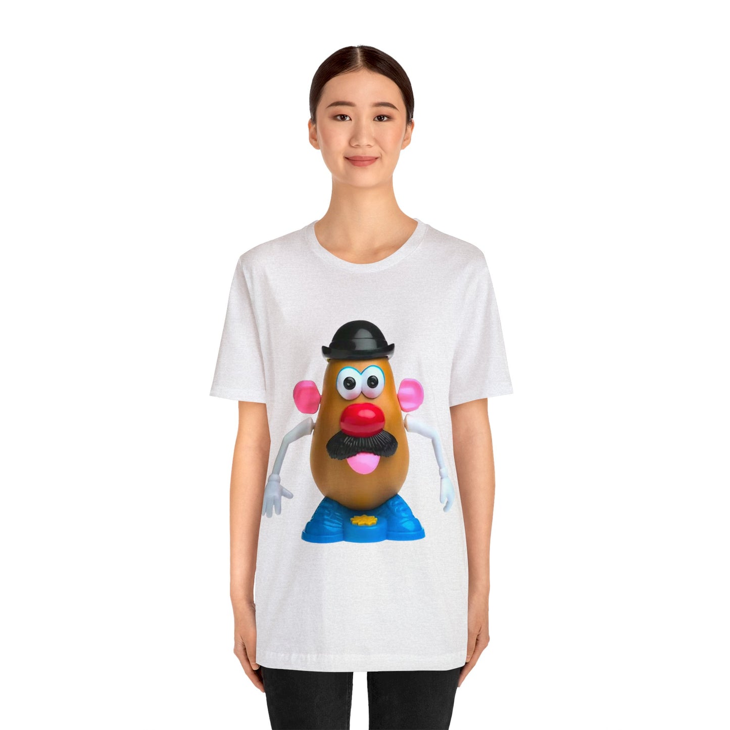 Classic Mr. Potato Head Retro Tee - Vintage Nostalgic Retro Iconic Childhood Character Shirt - Valentines Day Couple Toy Enthusiast Tshirt