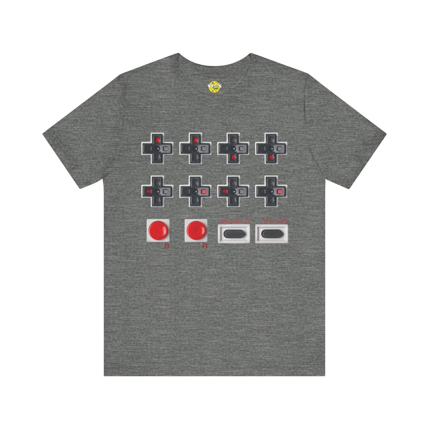 Contra Cheat Code Retro Gaming Design TShirt