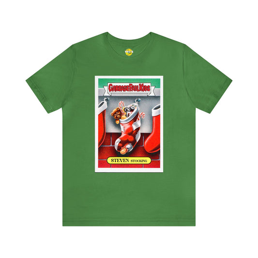 Garbage Pail Kids Tshirt - Christmas Garbage Pail Kids Tshirt - Holiday GPK tshirt - Stephen Stocking Garbage Pail Kids