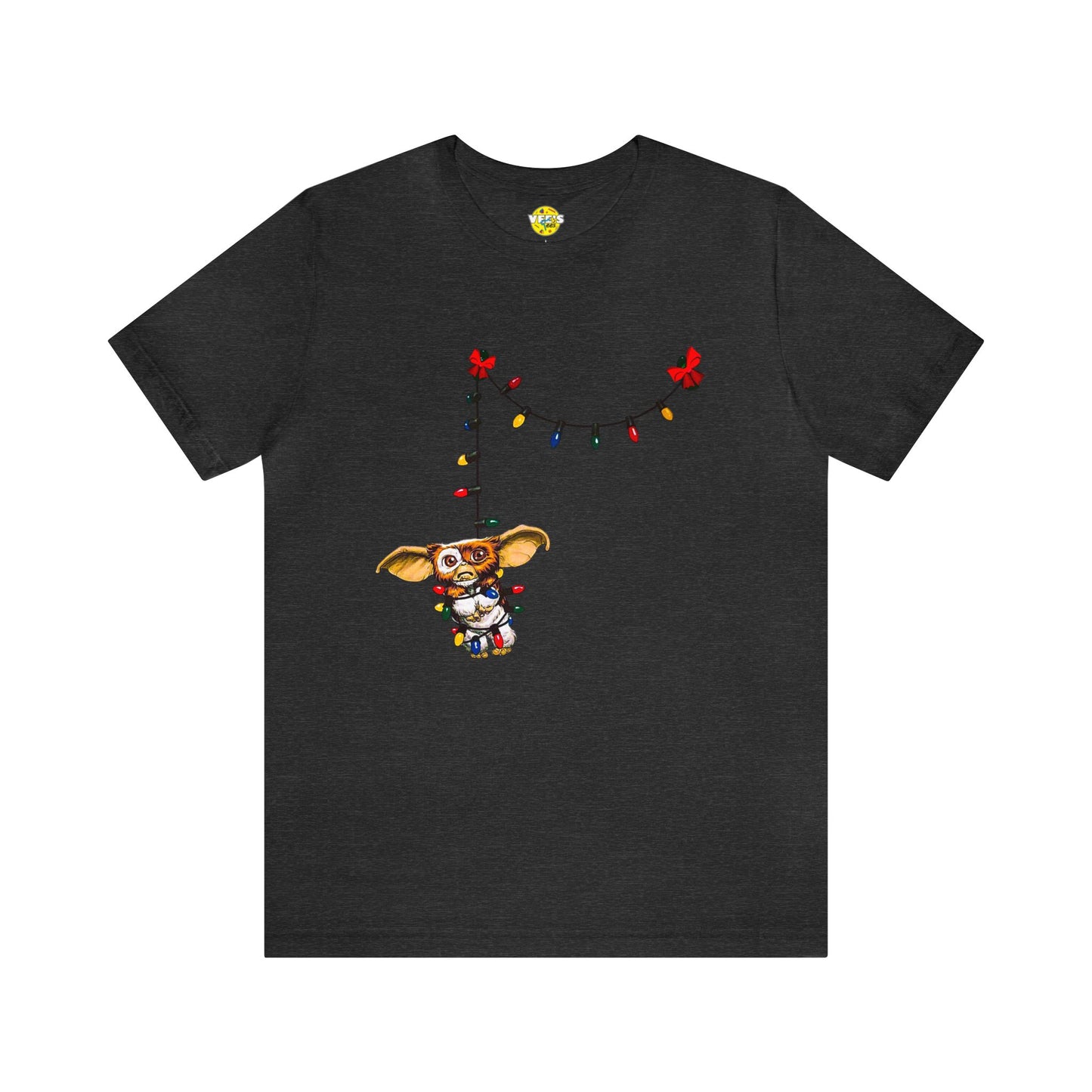 Christmas Gremlin tshirt - Gizmo! Christmas Lights - Gremlin Christmas Lights - Holiday Gremlin - Mogwai tshirt