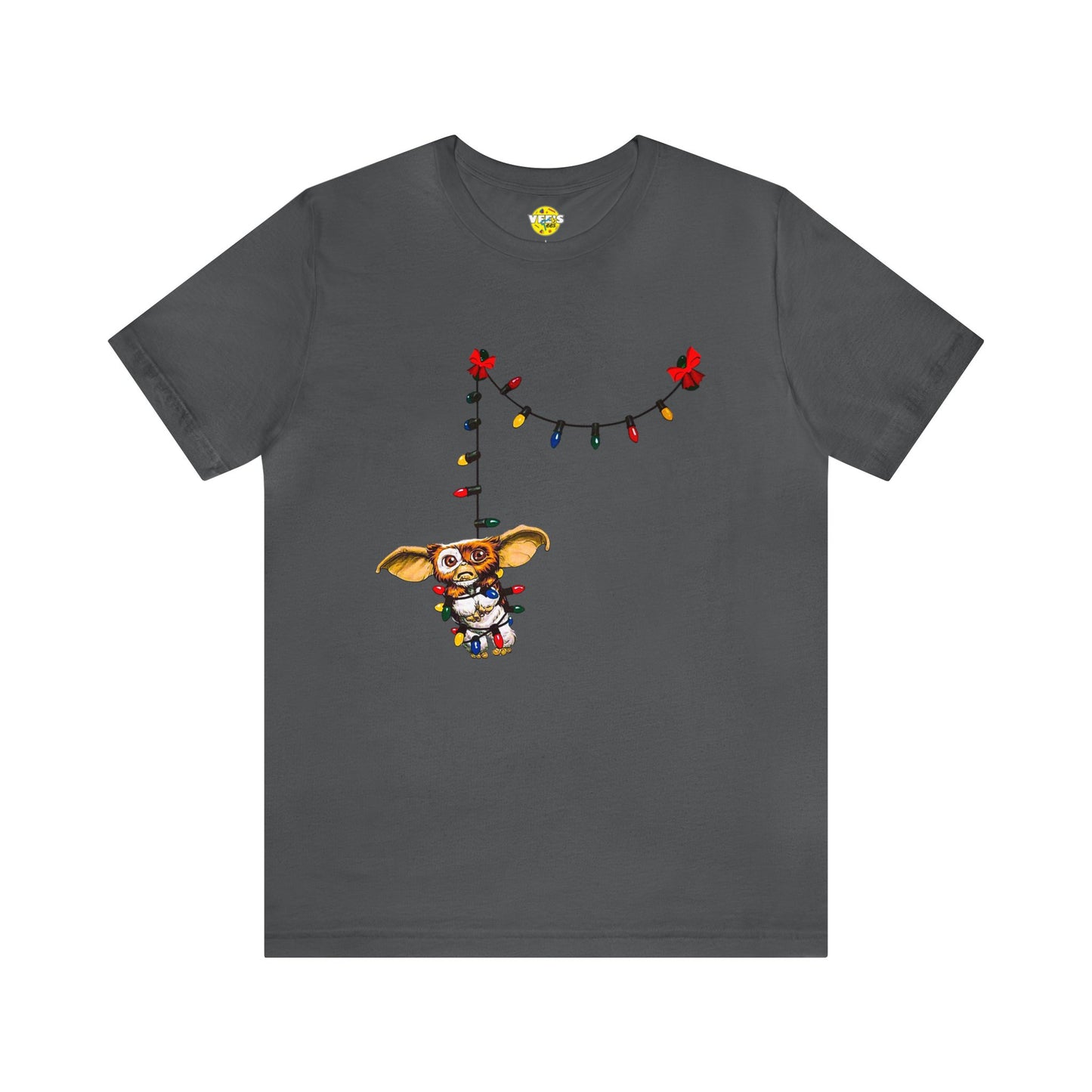 Christmas Gremlin tshirt - Gizmo! Christmas Lights - Gremlin Christmas Lights - Holiday Gremlin - Mogwai tshirt