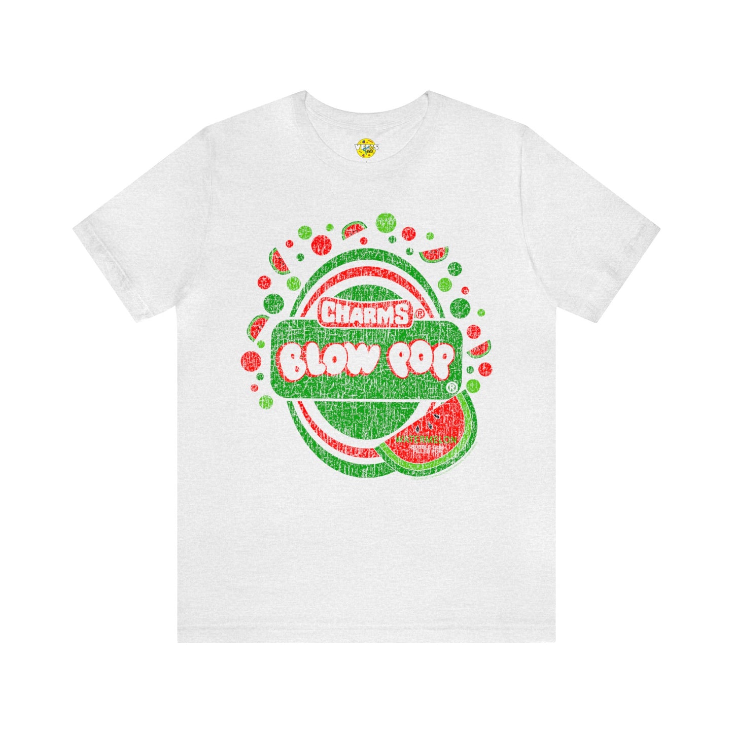 Vintage Blow Pop Logo Short Sleeve T-Shirt for Candy Lovers - Retro Candy Tee