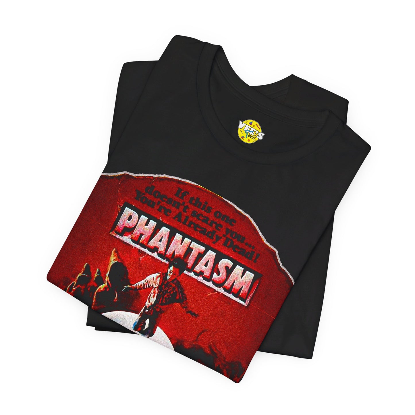 Halloween Phantasm Classic Horror Movie Poster Short Sleeve Unisex Tee | Cult Horror Film Tee