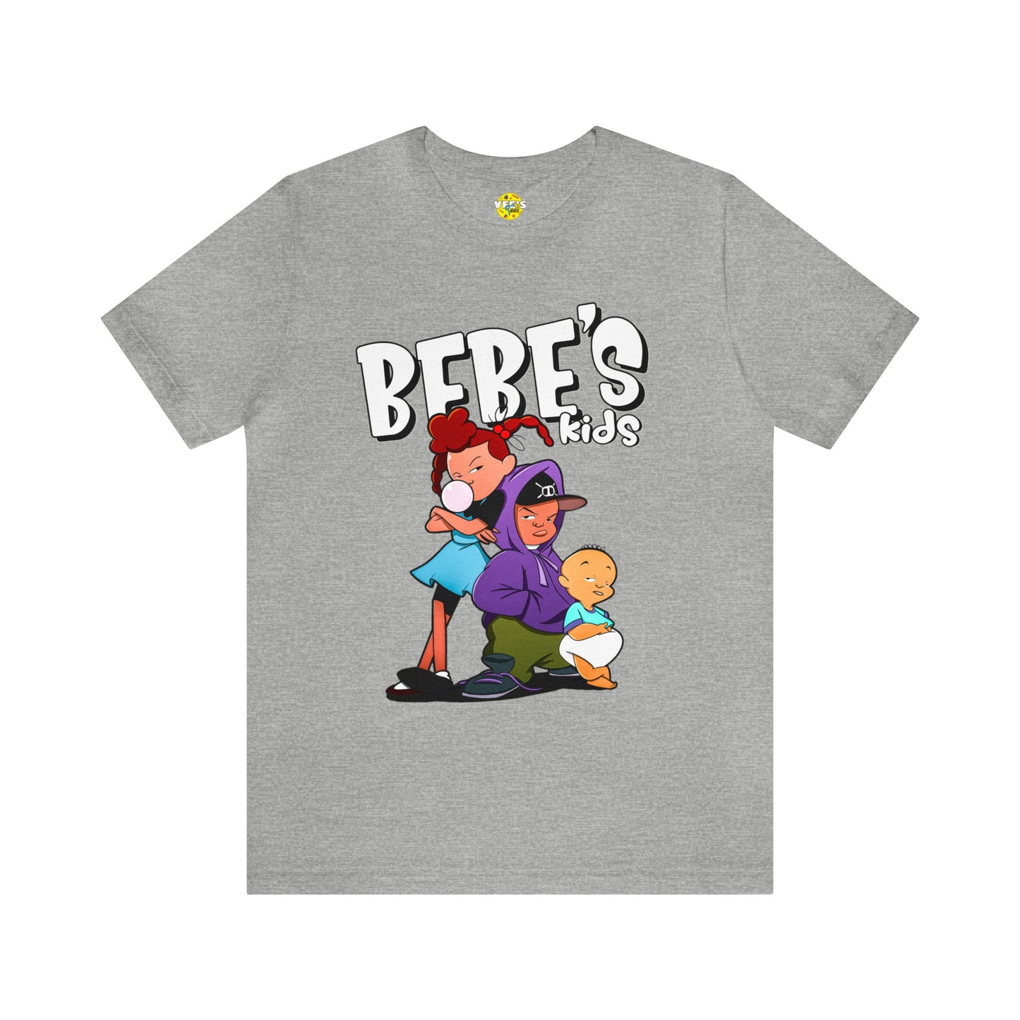 Bebe's Kids Retro Cartoon Short Sleeve T-Shirt - 90s Nostalgia Tee