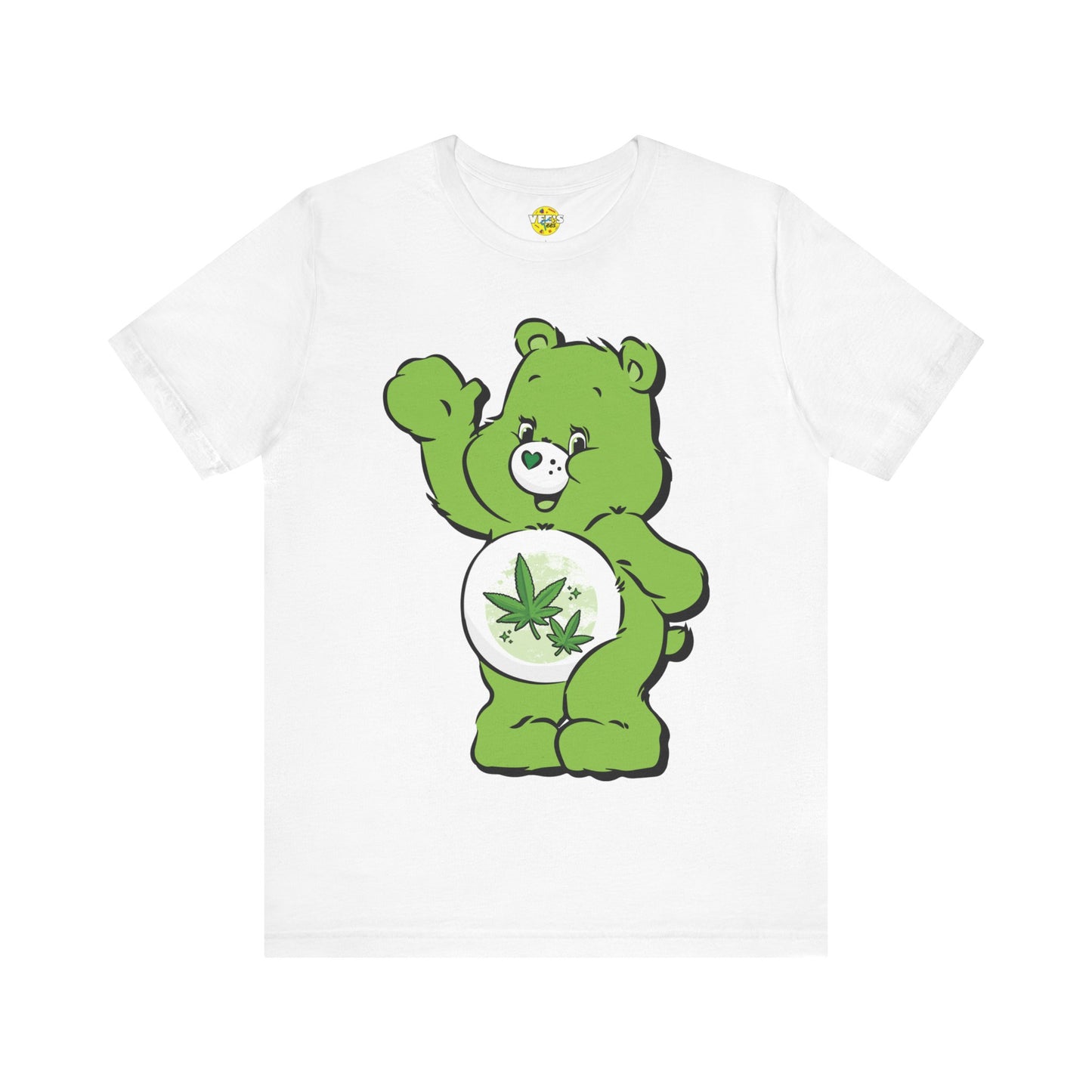 Green Care Bear 420 Tee