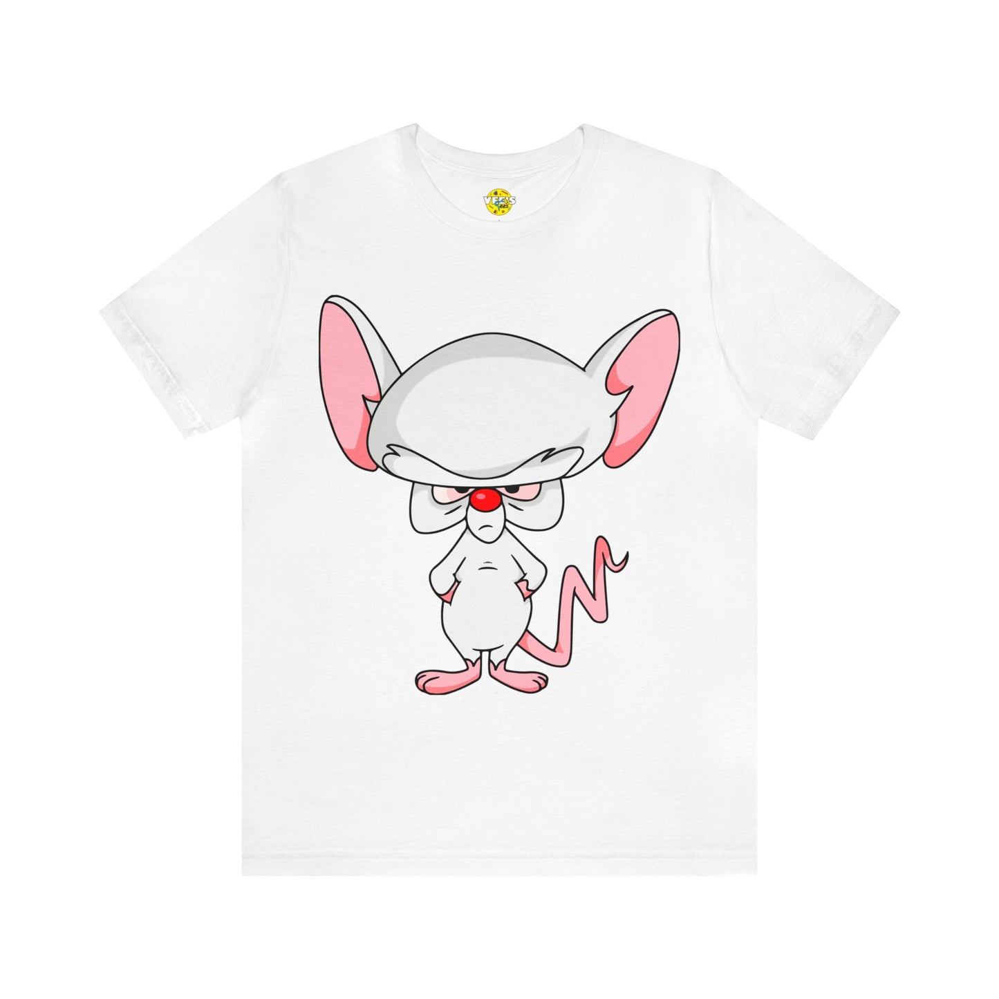 Pinky & The Brain Graphic Tee - Classic Nostalgic Vintage Cartoon Graphic Tshirt - Valentines Day Animated Series Companion Shirt