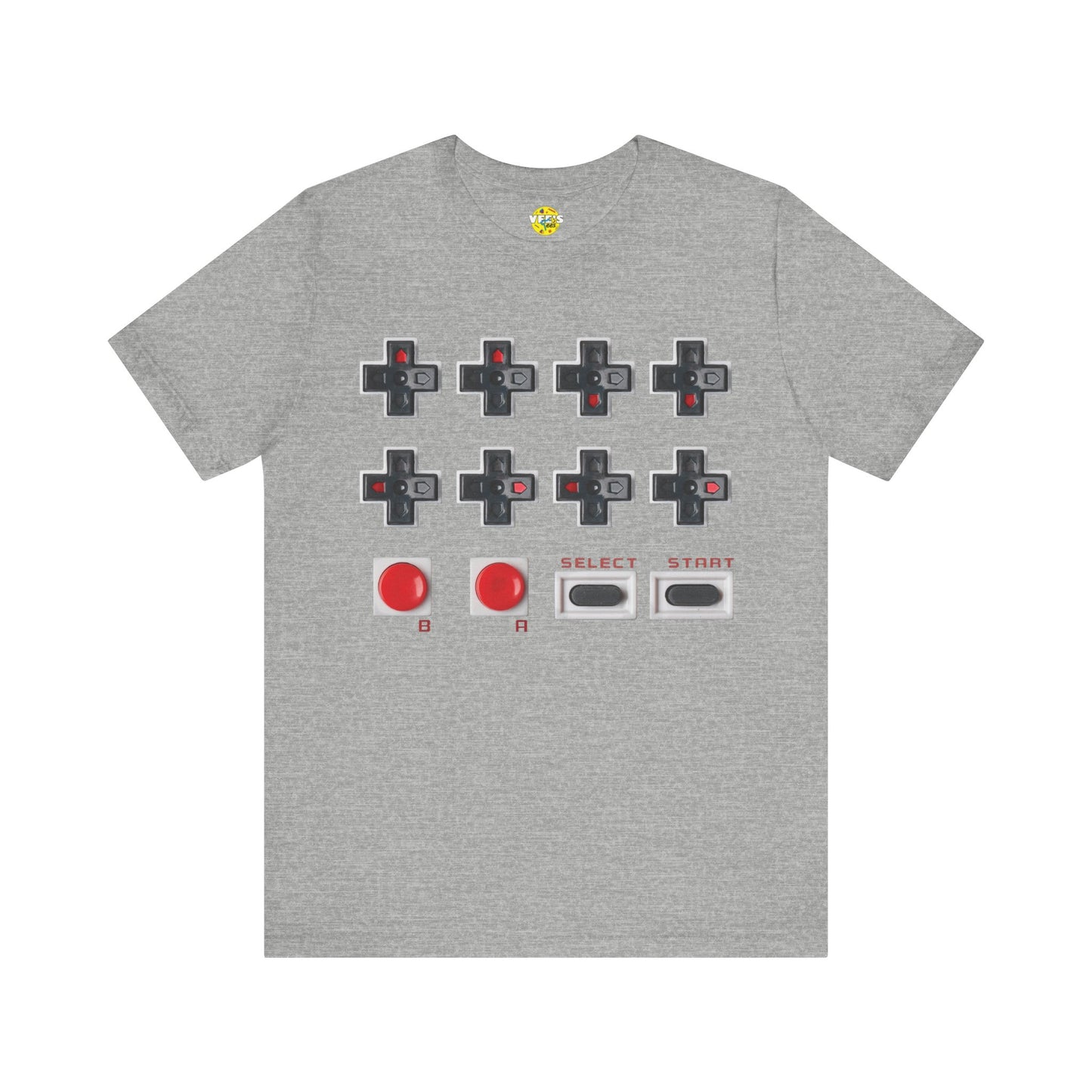 Contra Cheat Code Retro Gaming Design TShirt