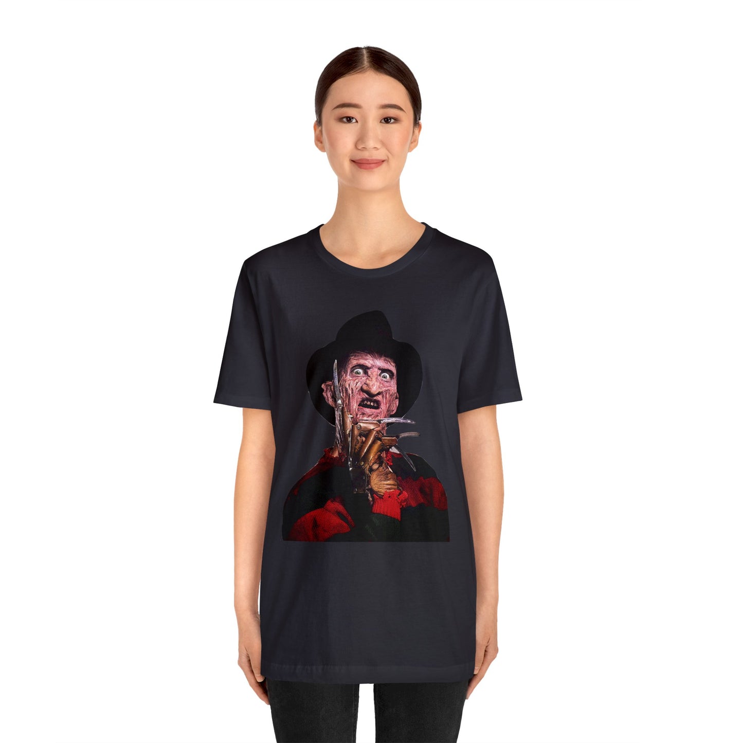 Halloween Freddy Krueger Short Sleeve T-Shirt - Horror Icon Tee, Nightmare on Elm Street Graphic Shirt