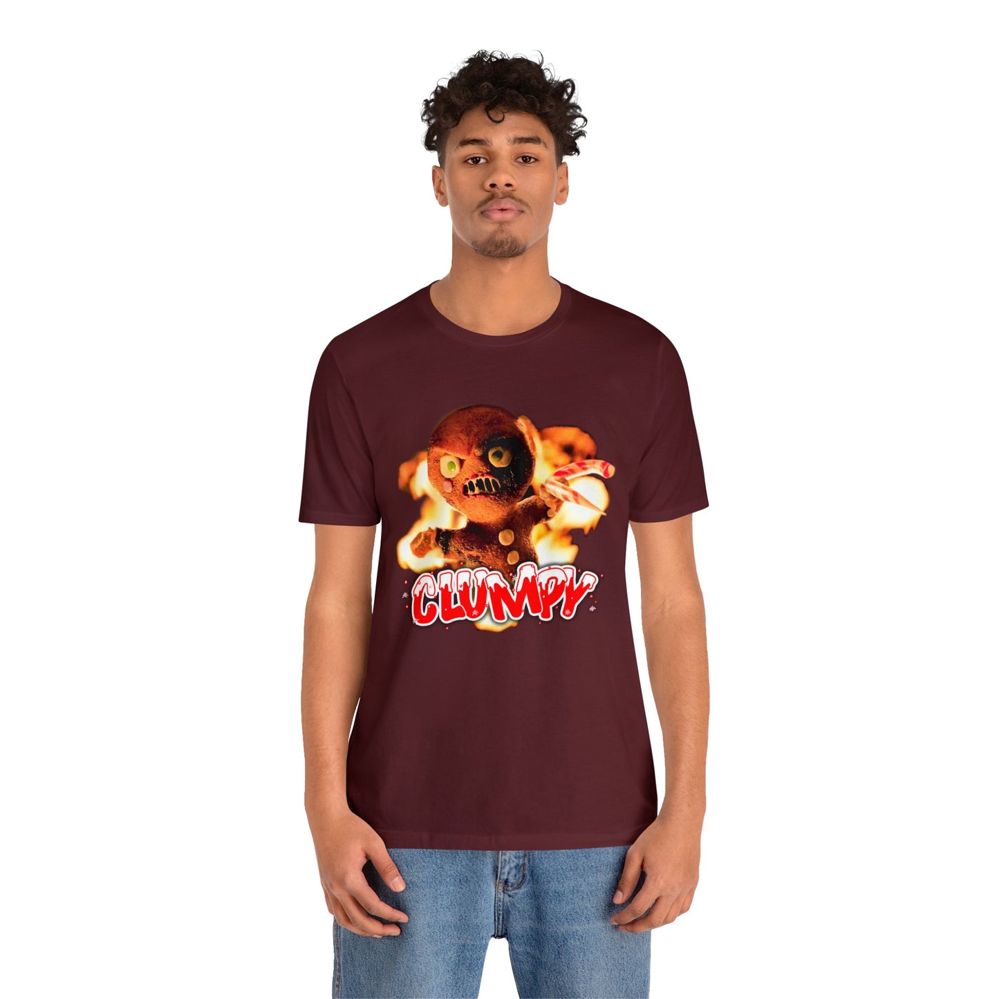 Krampus movie tshirt - Burning gingerbread man shirt - Krampus movie gingerbread man shirt - Horror movie gingerbread man shirt