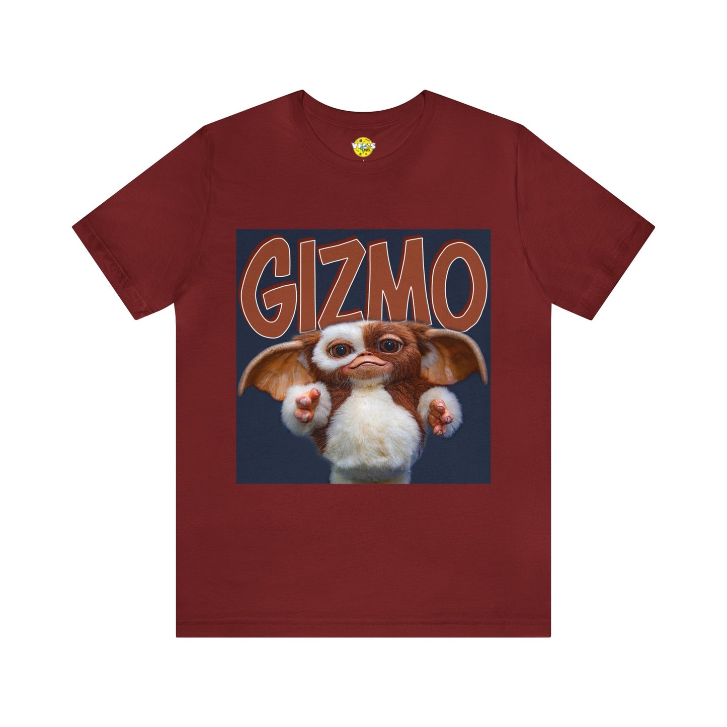 Halloween Gizmo from Gremlins Short Sleeve T-Shirt - Cute Mogwai Graphic Tee, 80s Movie Nostalgia Shirt