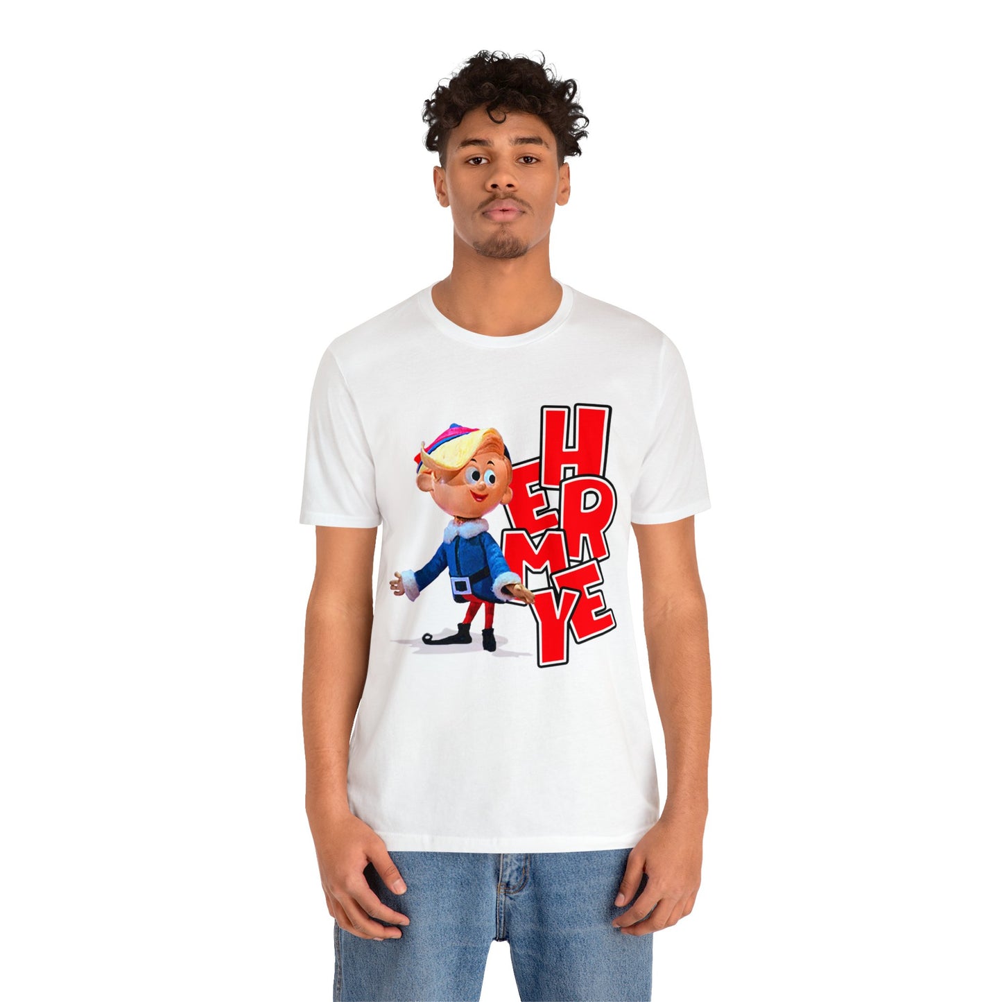 Rudolph the Red Nosed Reindeer Hermey tee - Rudolph Christmas Movie Hermey tee - Misfit Toys Hermey tee - Rudolph Hermey shirt