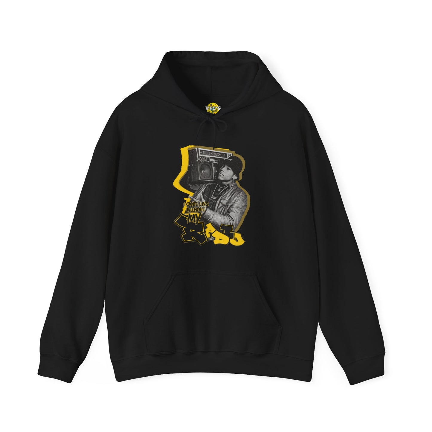 LL Cool J Boombox Hoodie, Retro Hip Hop Legend Sweatshirt, Vintage Pop Culture, 80s Hip Hop