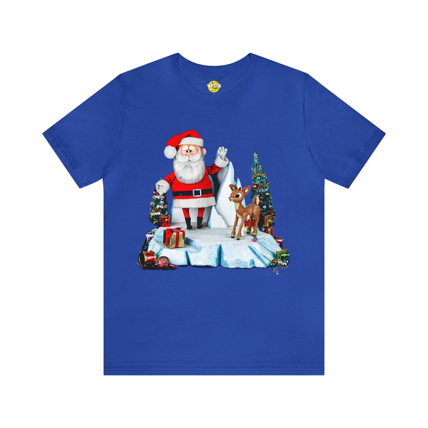 Christmas Cartoon Tshirt - Rudolph Christmas Shirt - Rudolph Santa Tshirt - Christmas Movie Shirt - Rudolph the Red Nosed Reindeer Tshirt