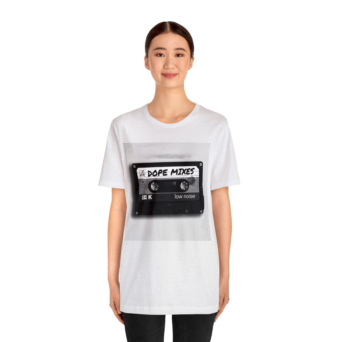 Classic Cassette Tape - Dope Mixes Vintage Cassette Tape Short Sleeve T-Shirt