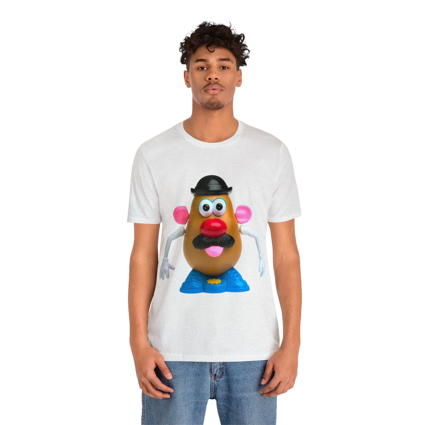 Classic Mr. Potato Head Retro Tee - Vintage Nostalgic Retro Iconic Childhood Character Shirt - Valentines Day Couple Toy Enthusiast Tshirt