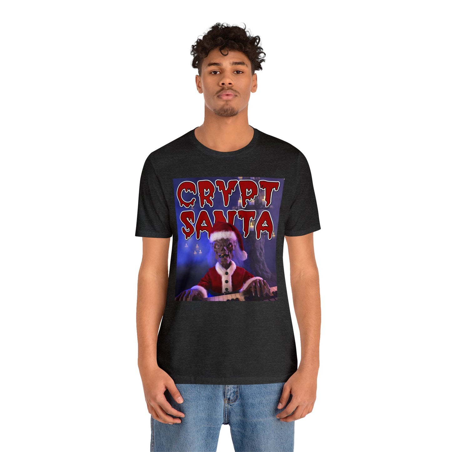 Crypt Keeper Christmas Santa Claus tshirt - Christmas Crypt Keeper Santa Claus tshirt - Horror character Santa Claus tshirt