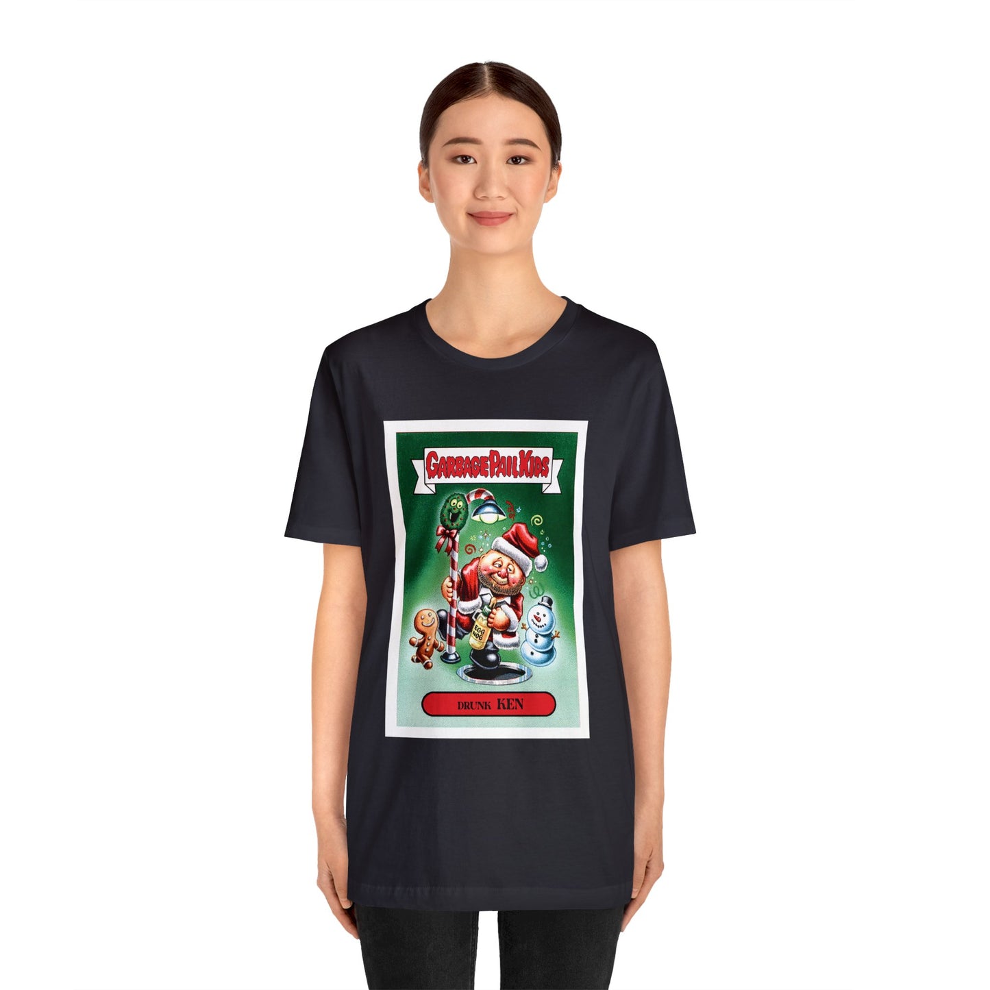 Garbage Pail Kids tshirt - Christmas Garbage Pail Kids tshirt - Drunk Ken Garbage Pail Kids tshirt - Garbage Pail Kid Drunk Ken tshirt