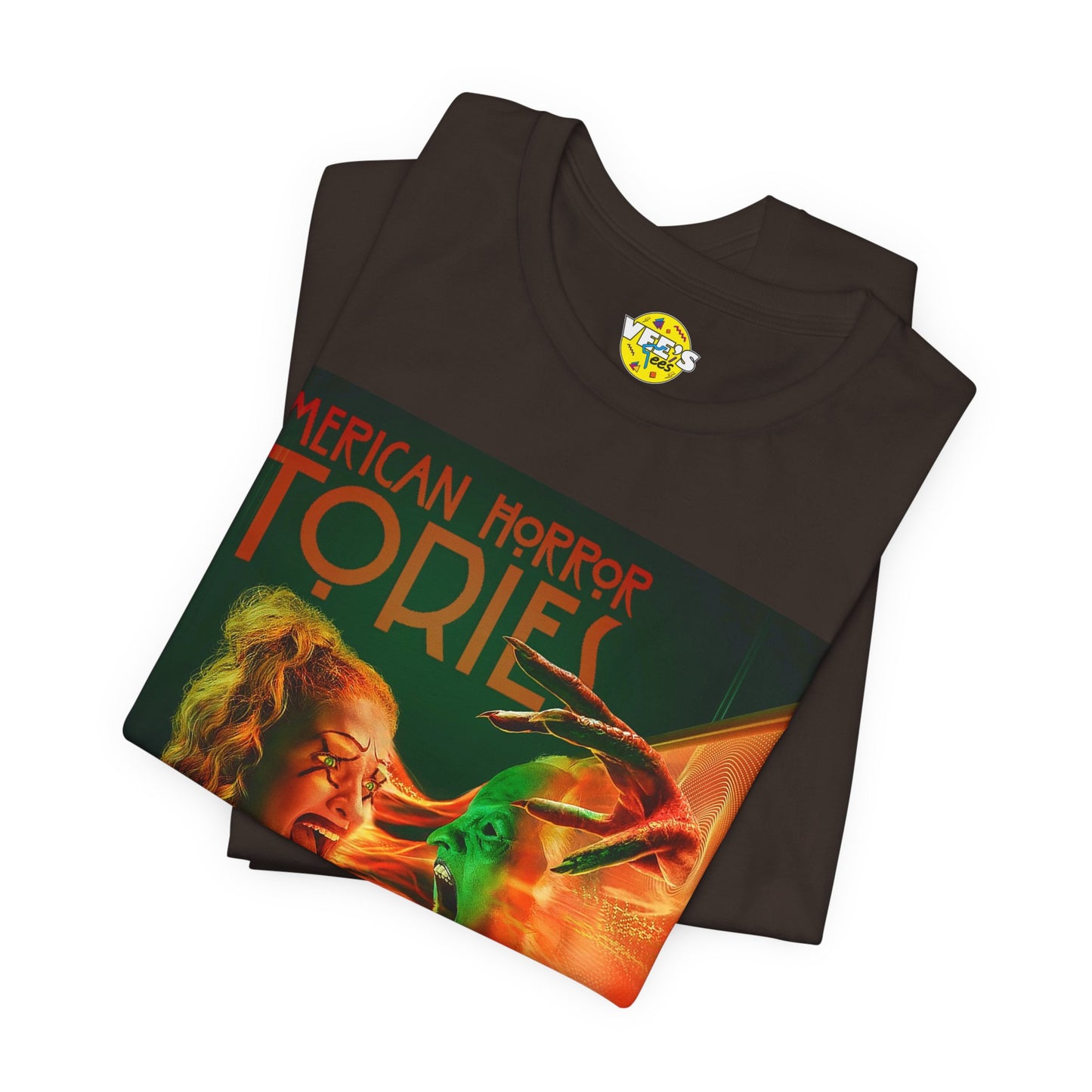 Halloween American Horror Stories 'Bestie' Promo Poster Short Sleeve T-Shirt - AHS Fan Tee, Horror Series Shirt