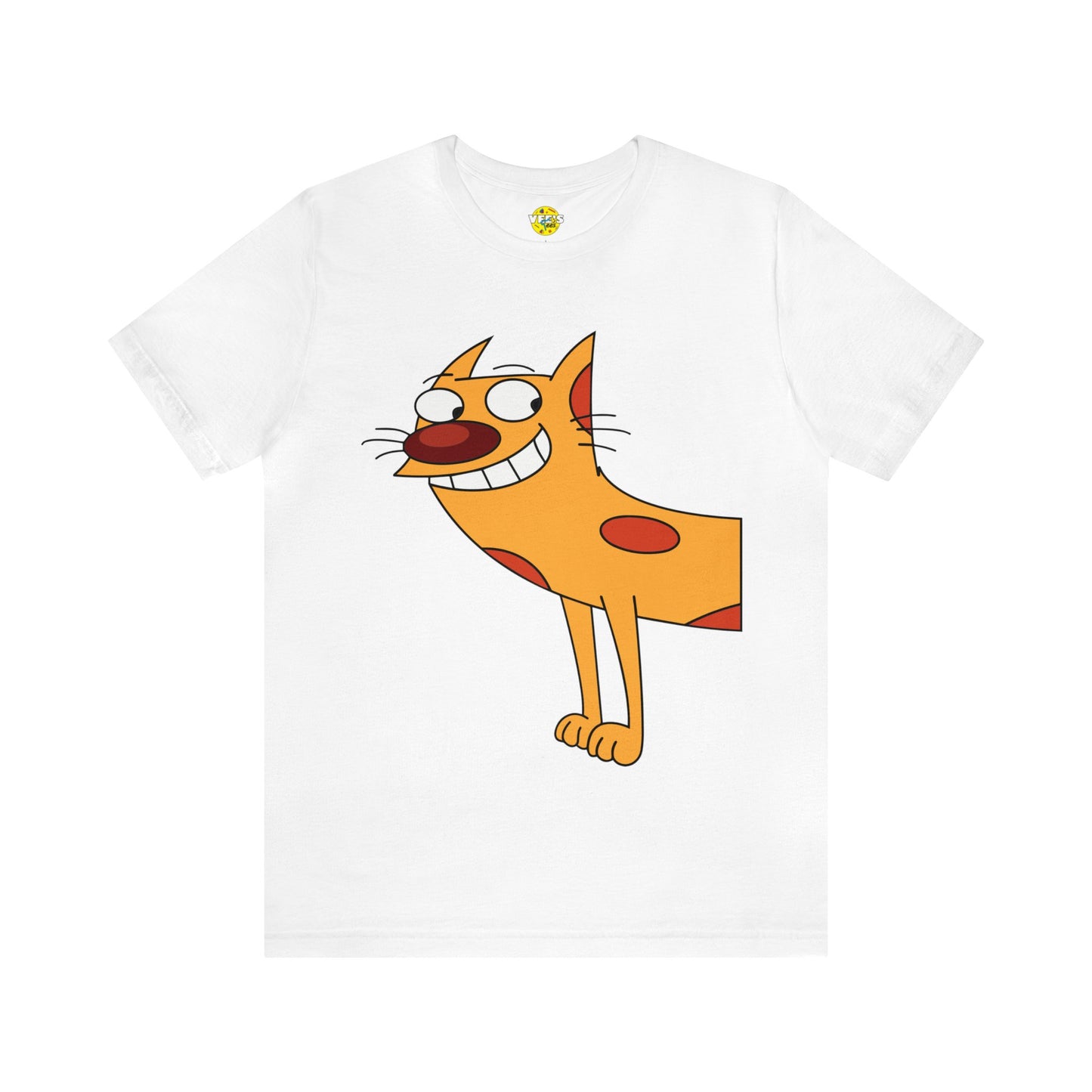 CatDog Retro 90s Nickelodeon Cartoon TShirt - Vintage Nick Toons Unique Graphic Fashion Tee - Classic Pop Culture Animation Shirt