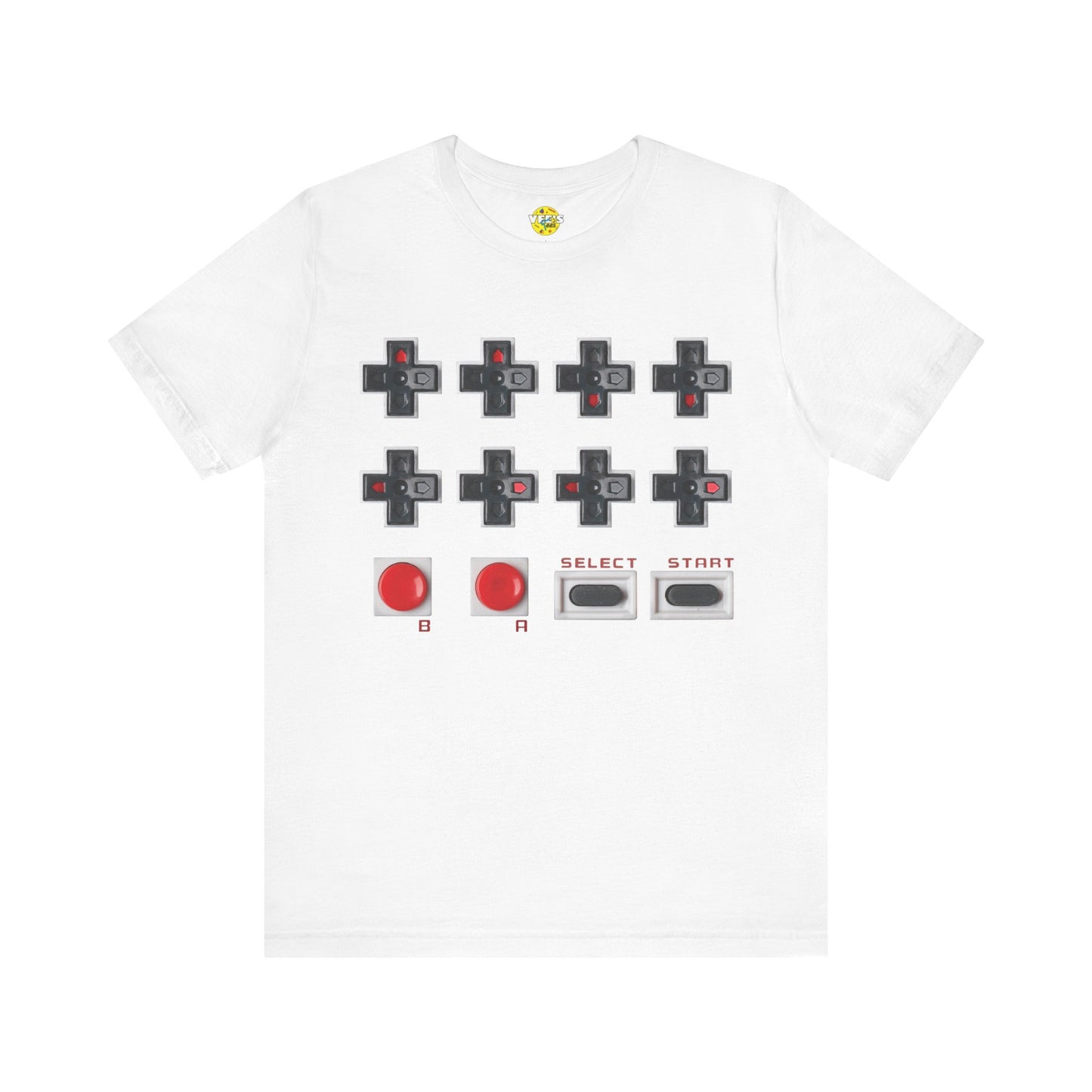 Contra Cheat Code Retro Gaming Design TShirt