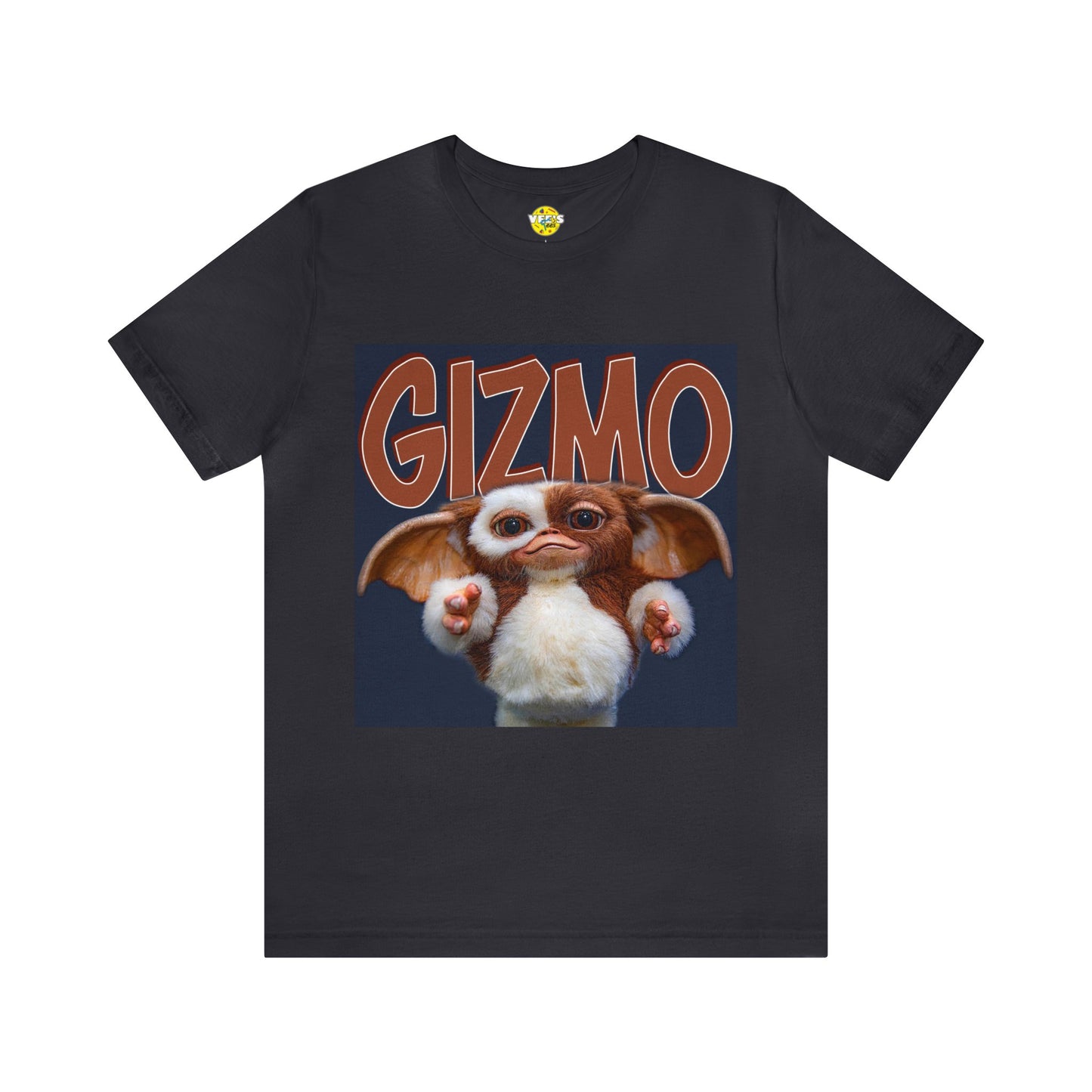 Halloween Gizmo from Gremlins Short Sleeve T-Shirt - Cute Mogwai Graphic Tee, 80s Movie Nostalgia Shirt