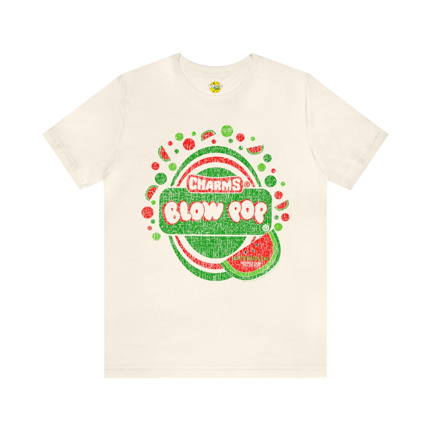 Vintage Blow Pop Logo Short Sleeve T-Shirt for Candy Lovers - Retro Candy Tee