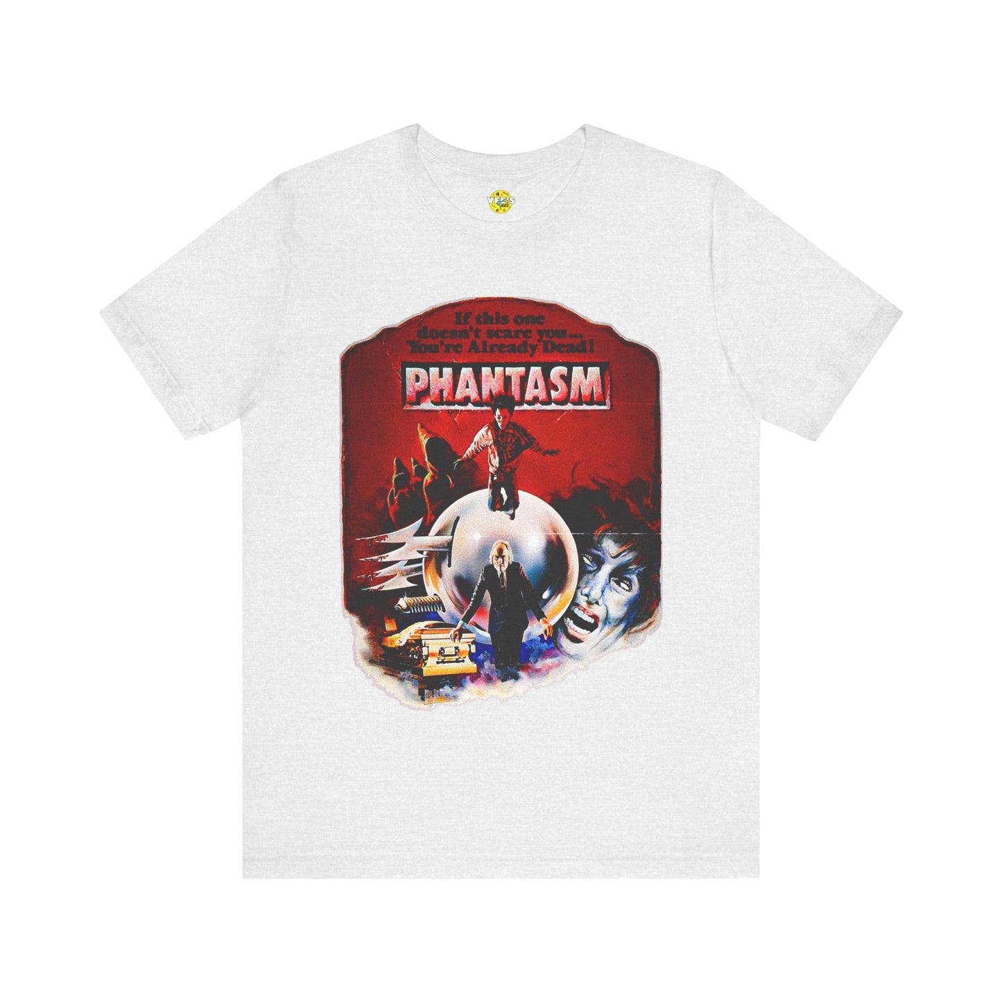 Halloween Phantasm Classic Horror Movie Poster Short Sleeve Unisex Tee | Cult Horror Film Tee