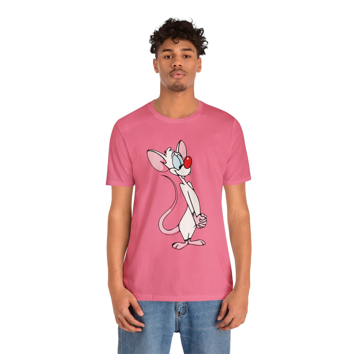 Pinky & The Brain Graphic Tee - Classic Nostalgic Vintage Cartoon Graphic Tshirt - Valentines Day Animated Series Companion Shirt