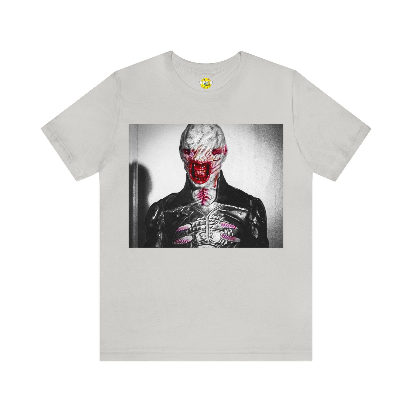 Halloween Chatterer Hellraiser Short Sleeve T-Shirt - Clive Barker Horror Movie Tee, Cenobite Art Shirt