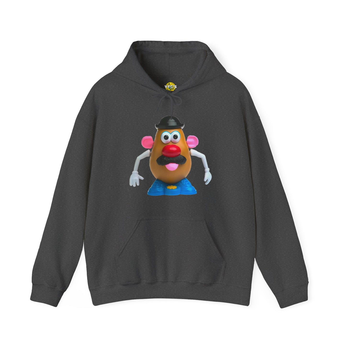 Classic Mr. Potato Head Retro Hoodie, Vintage Nostalgic Retro Iconic Childhood Character Sweatshirt, Valentines Day Couple Toy Enthusiast