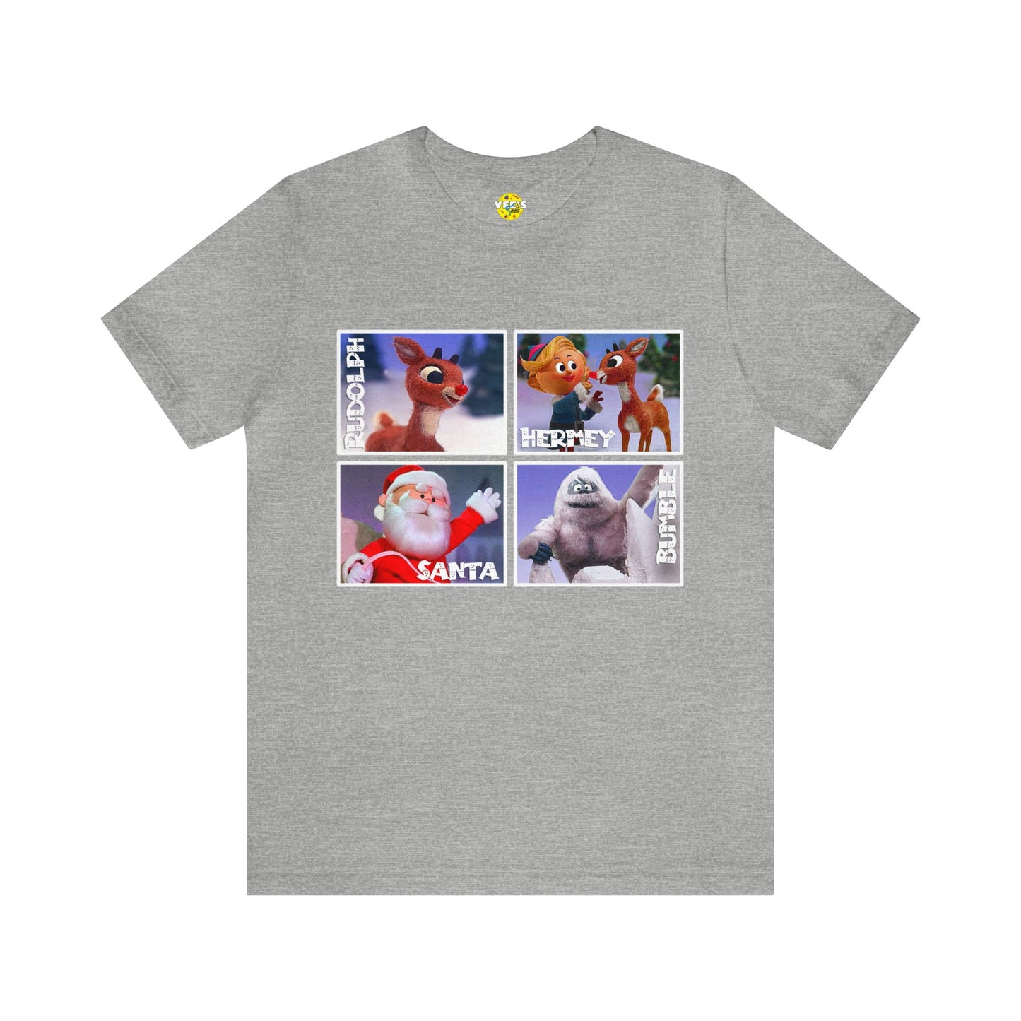 Rudolph the Red Nosed Reindeer Holiday Short Sleeve T-Shirt