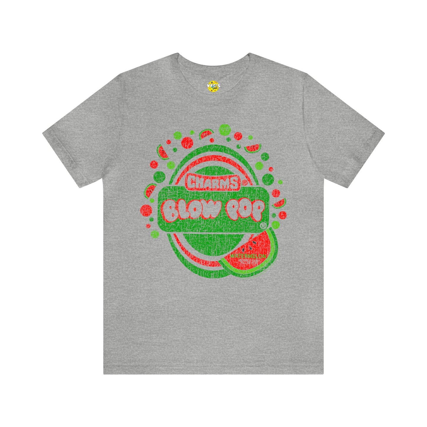 Vintage Blow Pop Logo Short Sleeve T-Shirt for Candy Lovers - Retro Candy Tee